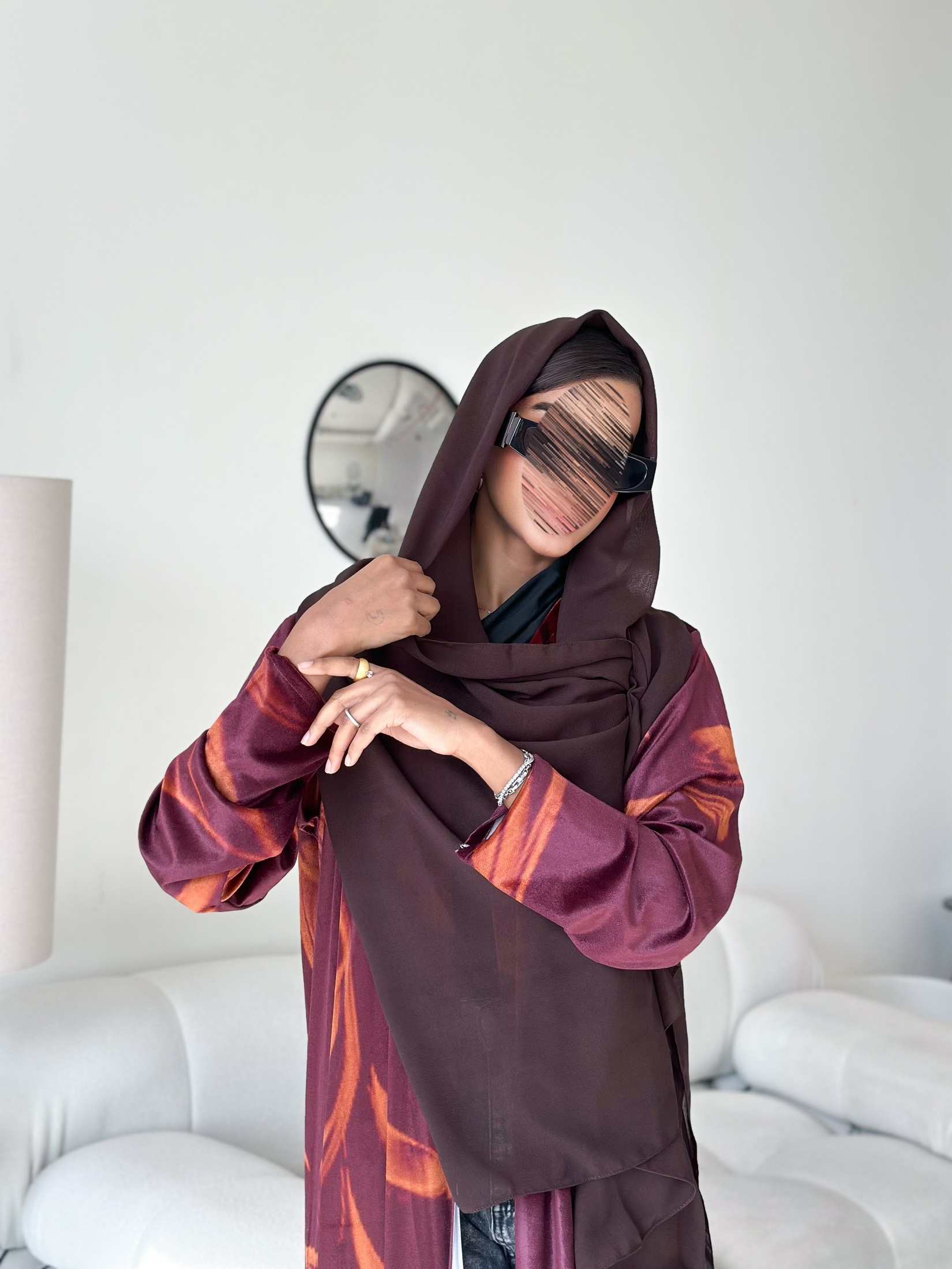 MW1835 - مخمل طباعة - Aya
