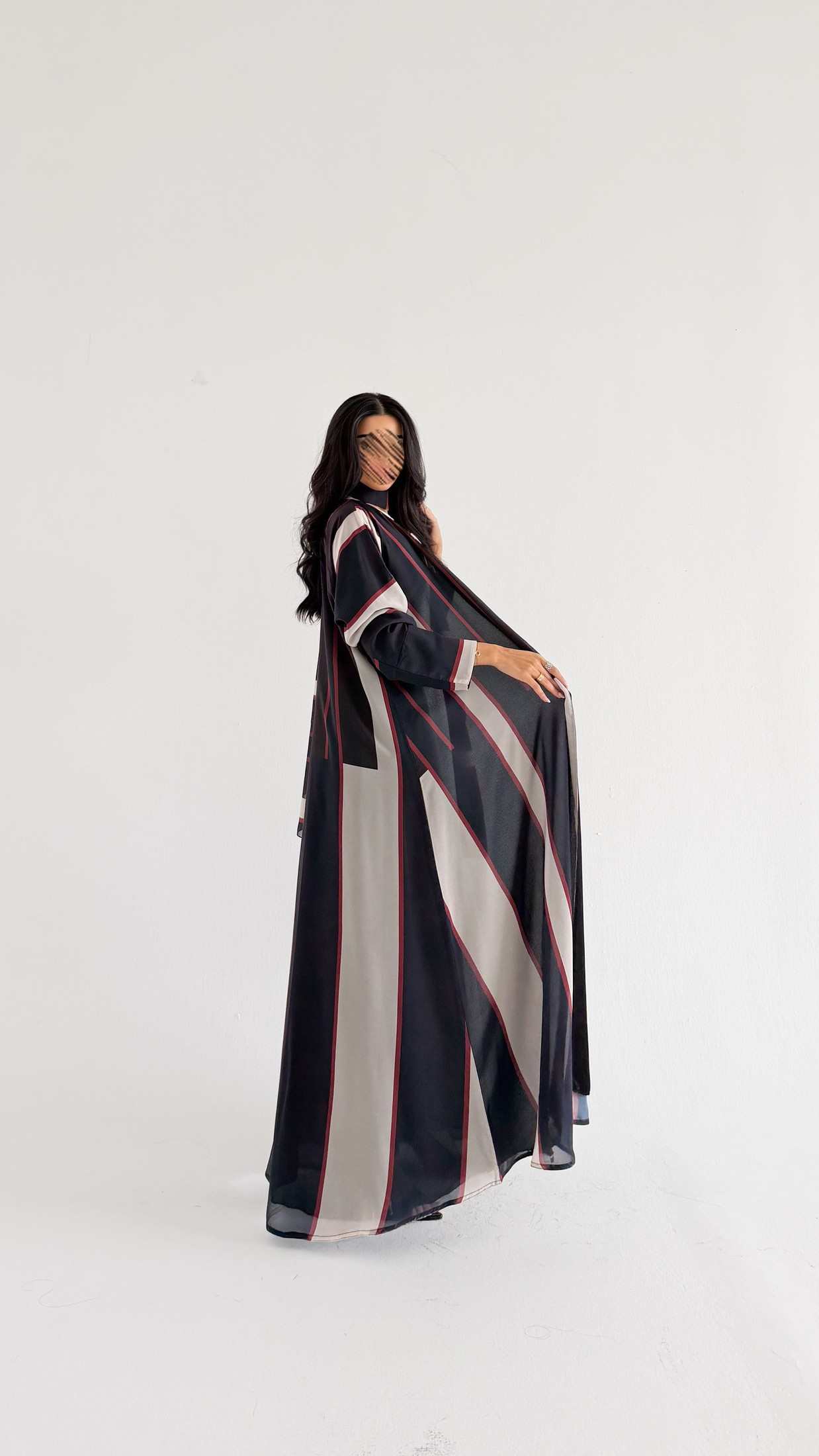 MWT1539 عباية طباعة | Printed Abaya