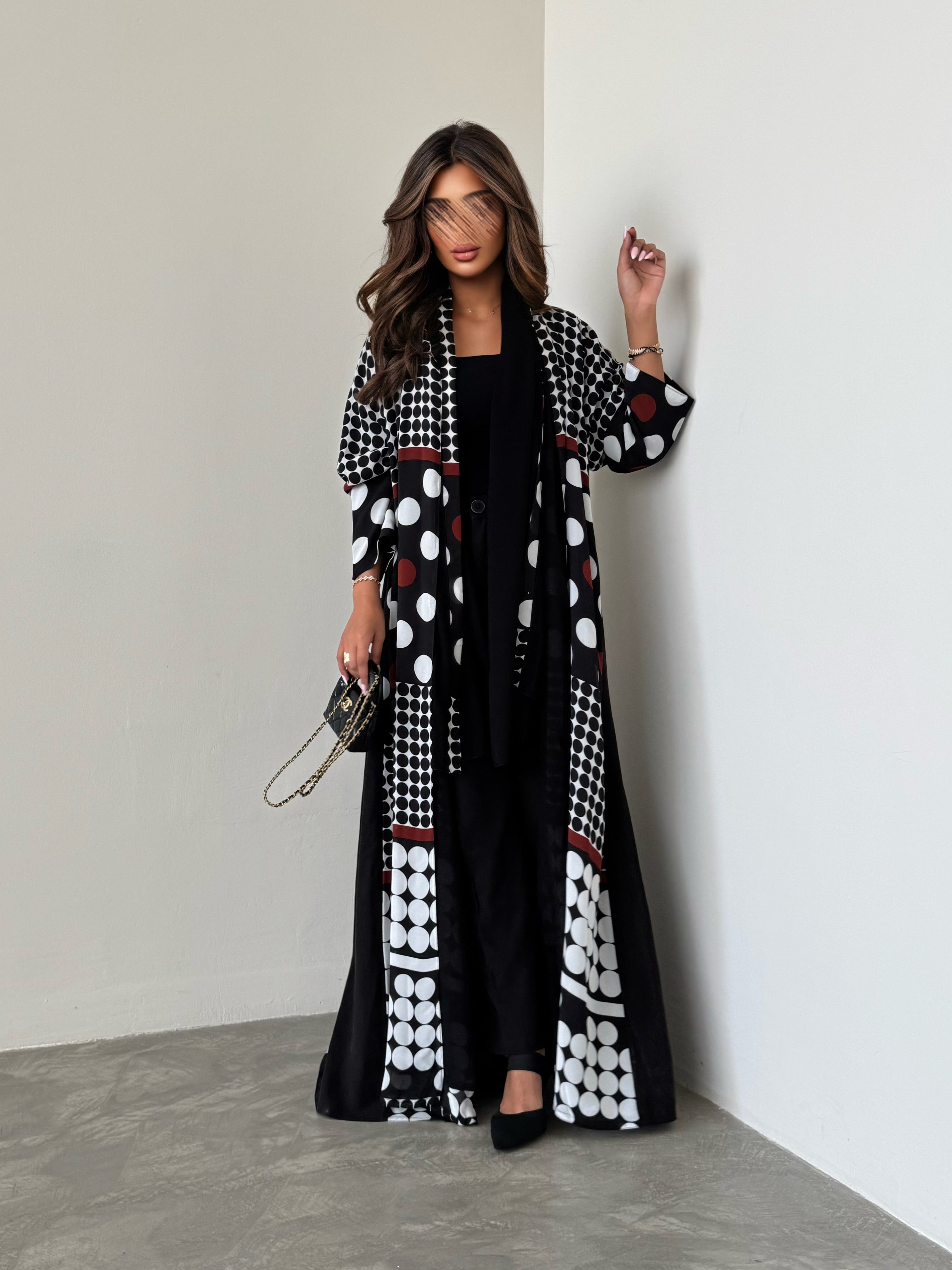 MWT560 - عباية دوائر طباعة - Aya