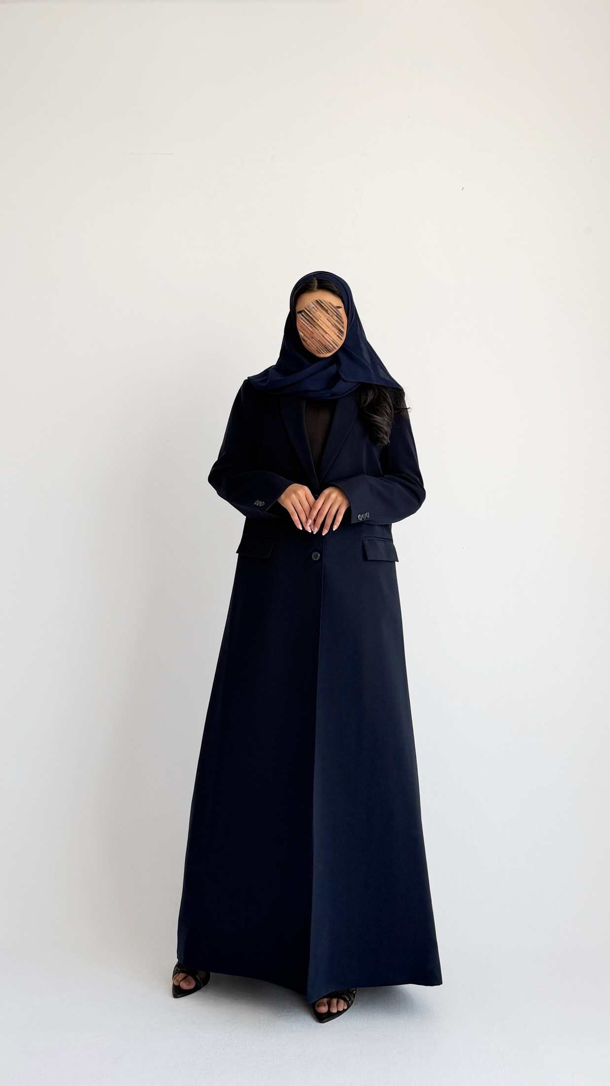 MWT1215 - عباية بليزر| Blazer Abaya - Aya