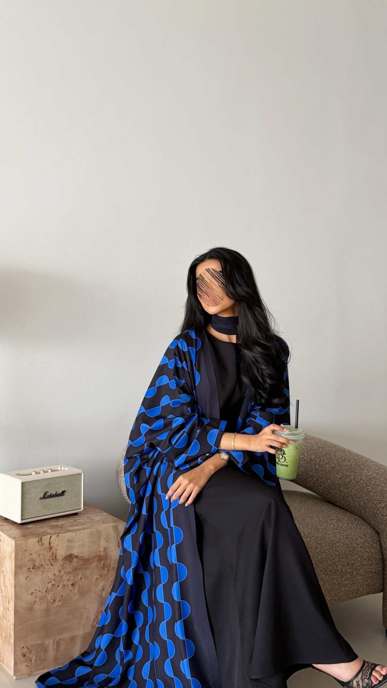 MWT2095 - Summer Printed Abaya | عباية صيفية طباعة - Aya