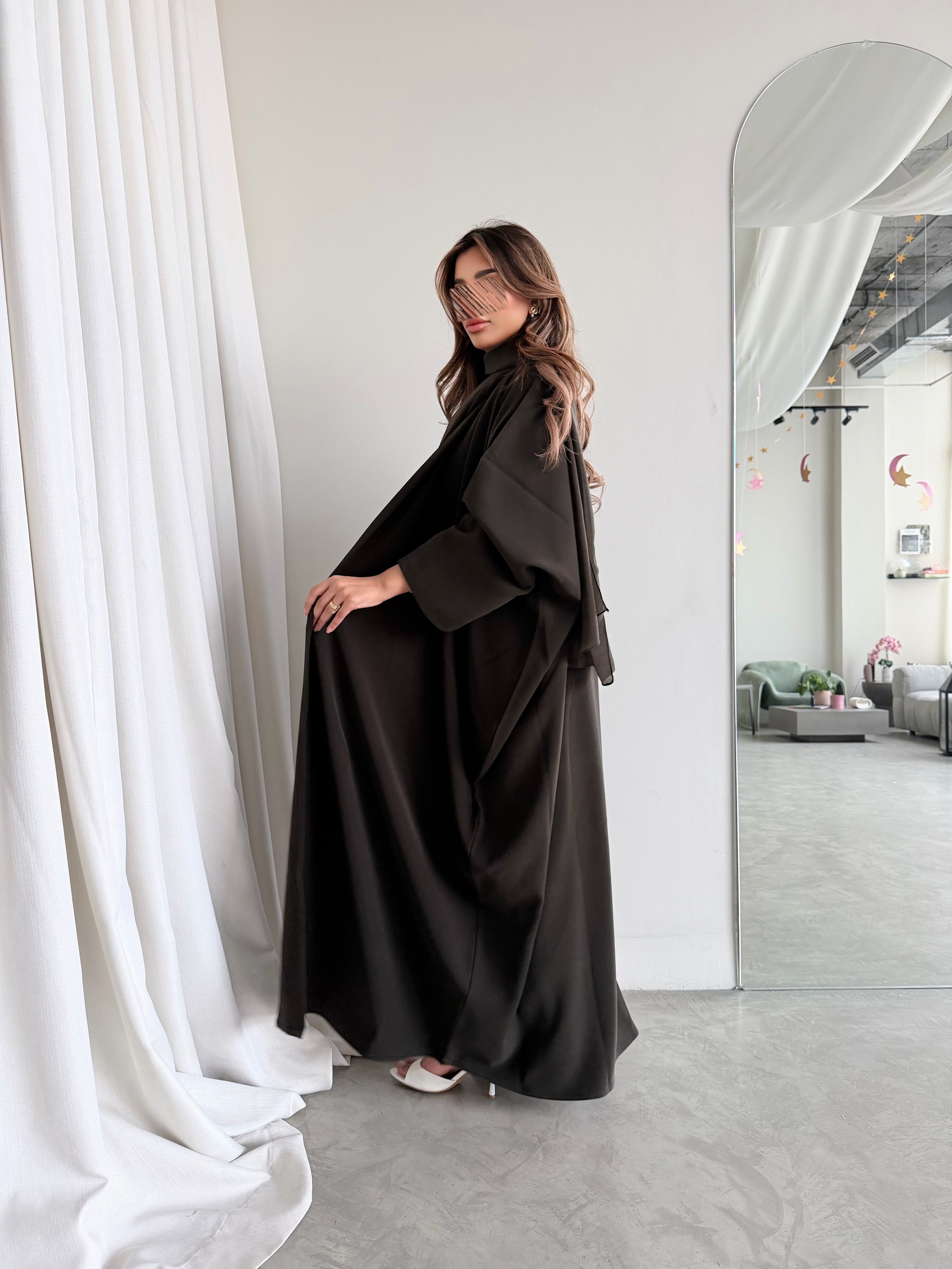 MWT5047 - كريب زيتي ساده قصة نص بشت - Aya