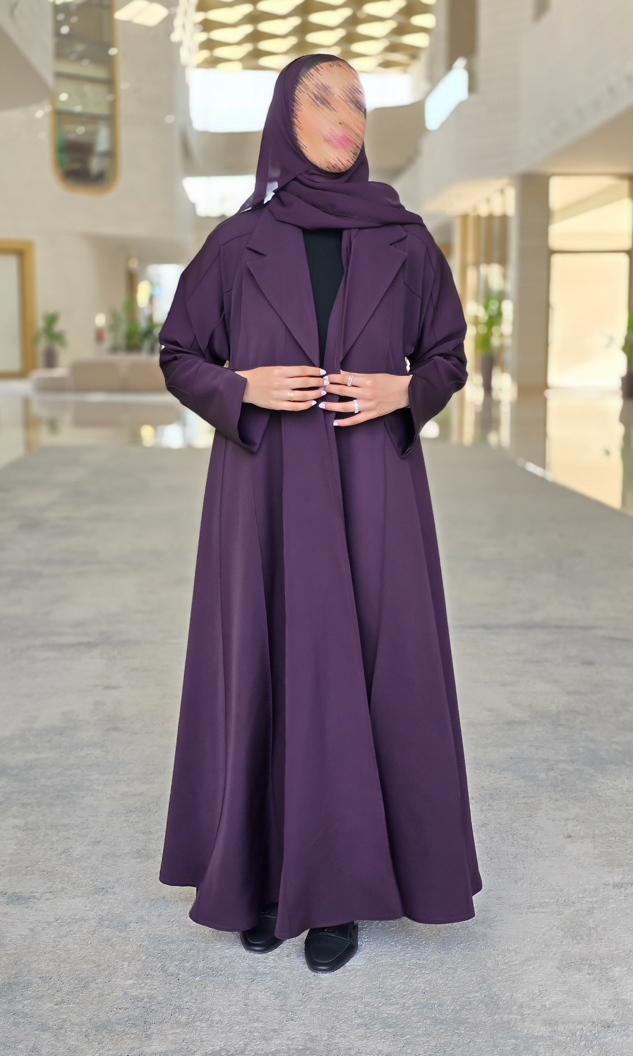 MWT639 - عباية موفي بليزر - Aya