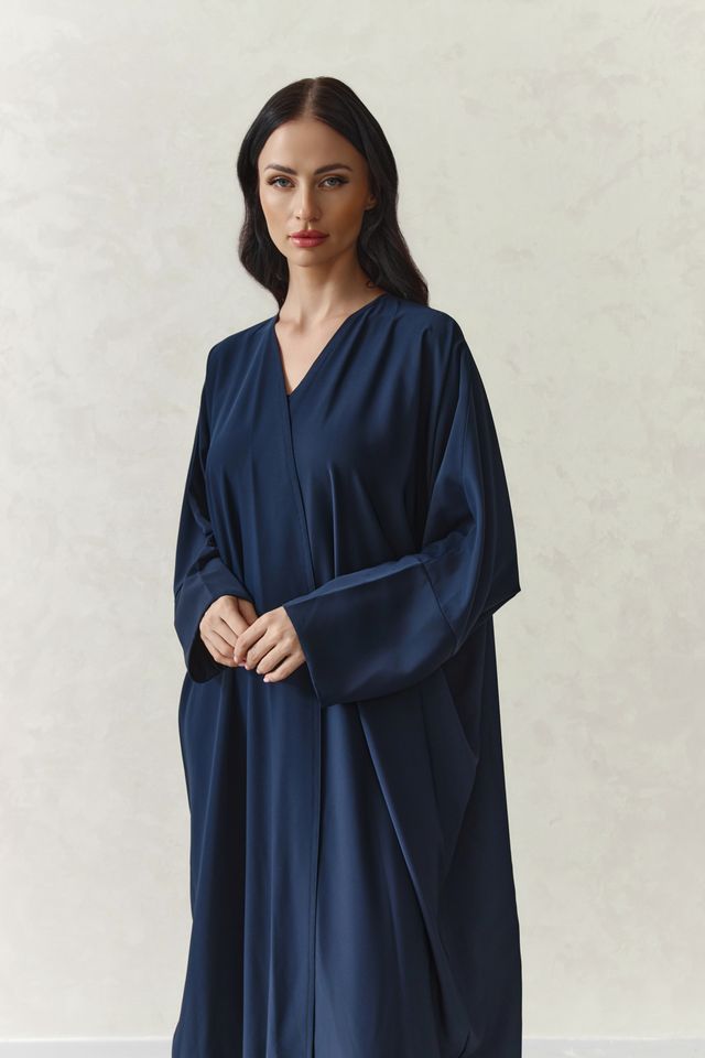 MW1876 -عباية كريب سادة