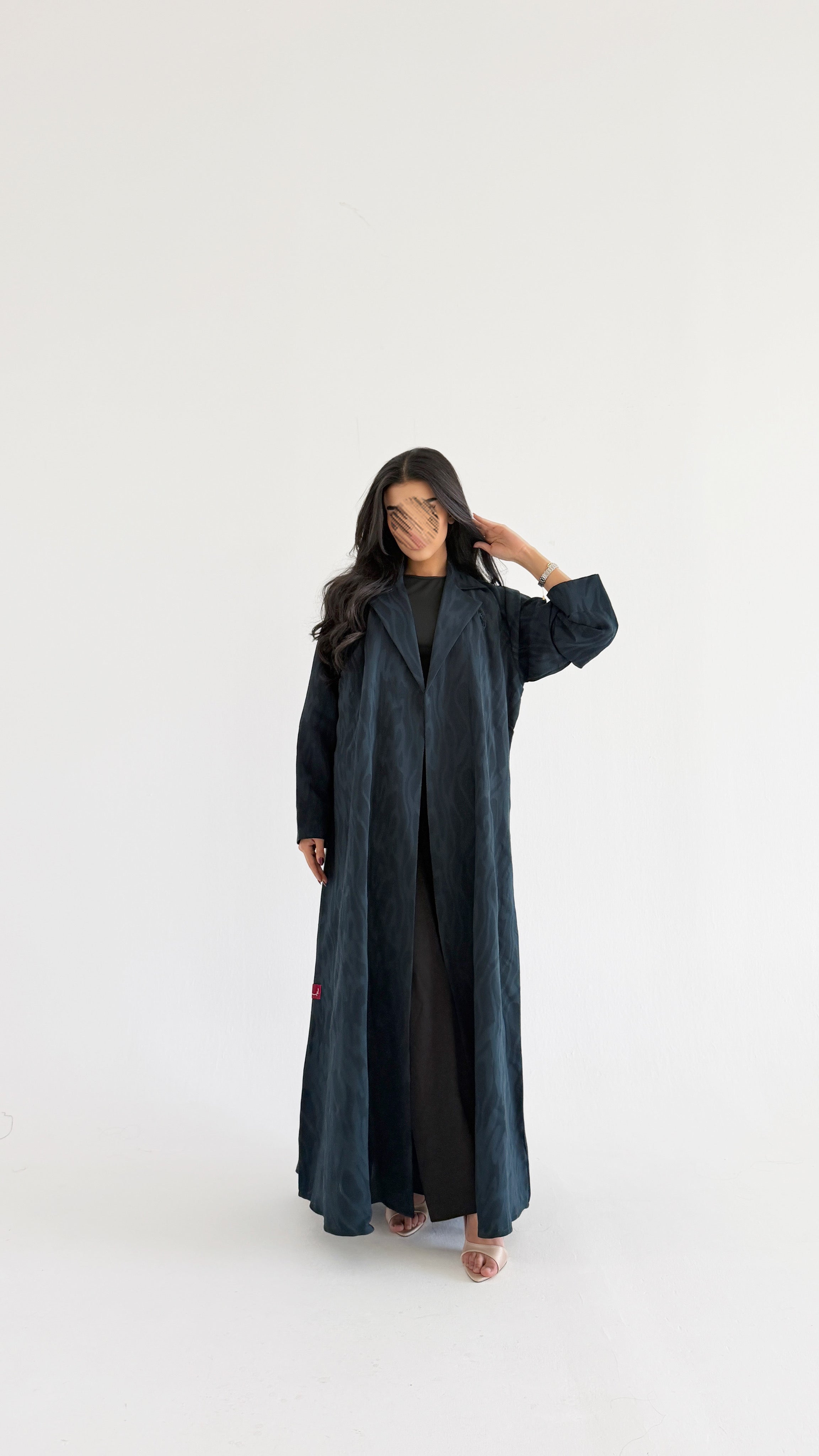 MW2089 - عباية جاكار أنيقة بقصّة بليزر عصرية - Aya