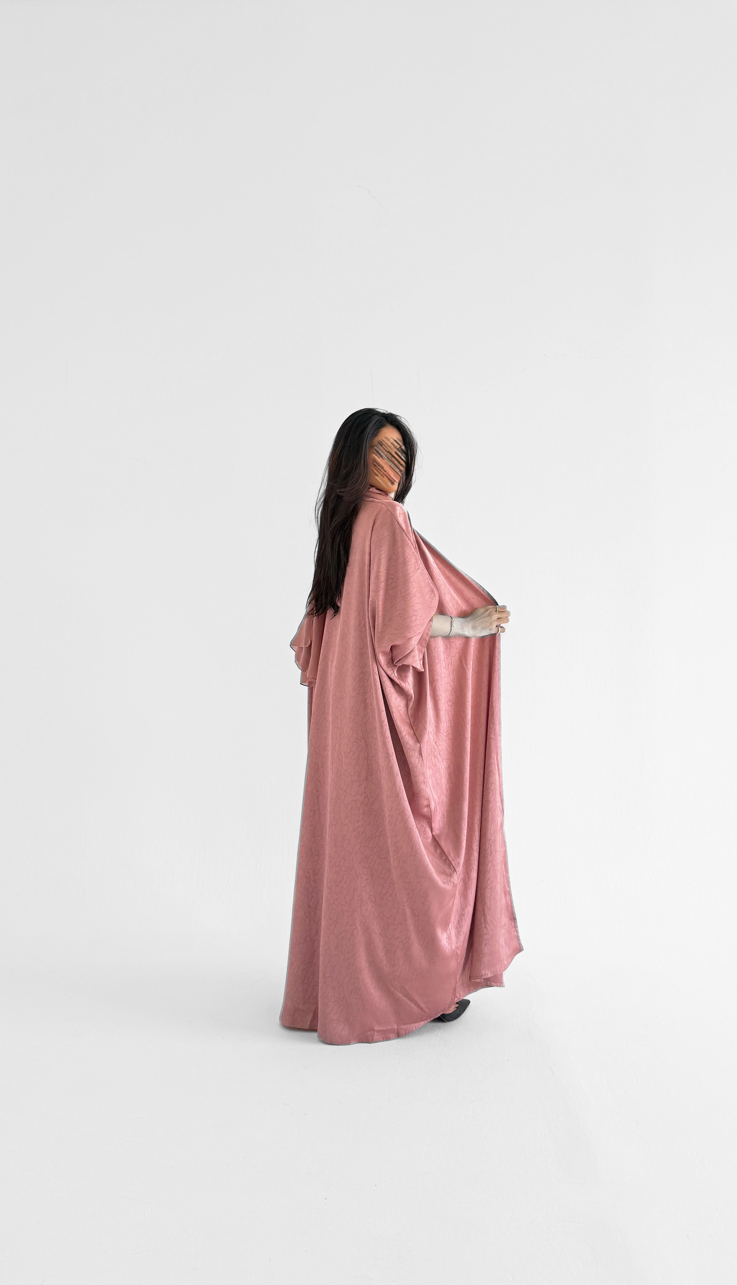 MWT2035 - عباية جاكار زهرية - Aya