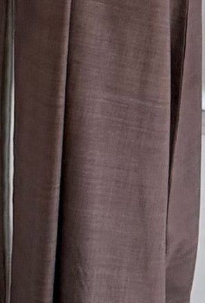 MWT1055 - عبايه بني لنن - Aya
