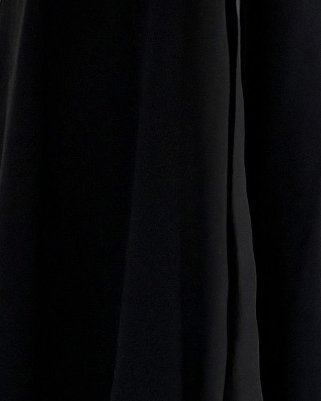 MW2097 - عباية كريب مع اضافة تفتة لمعة راقية - Aya