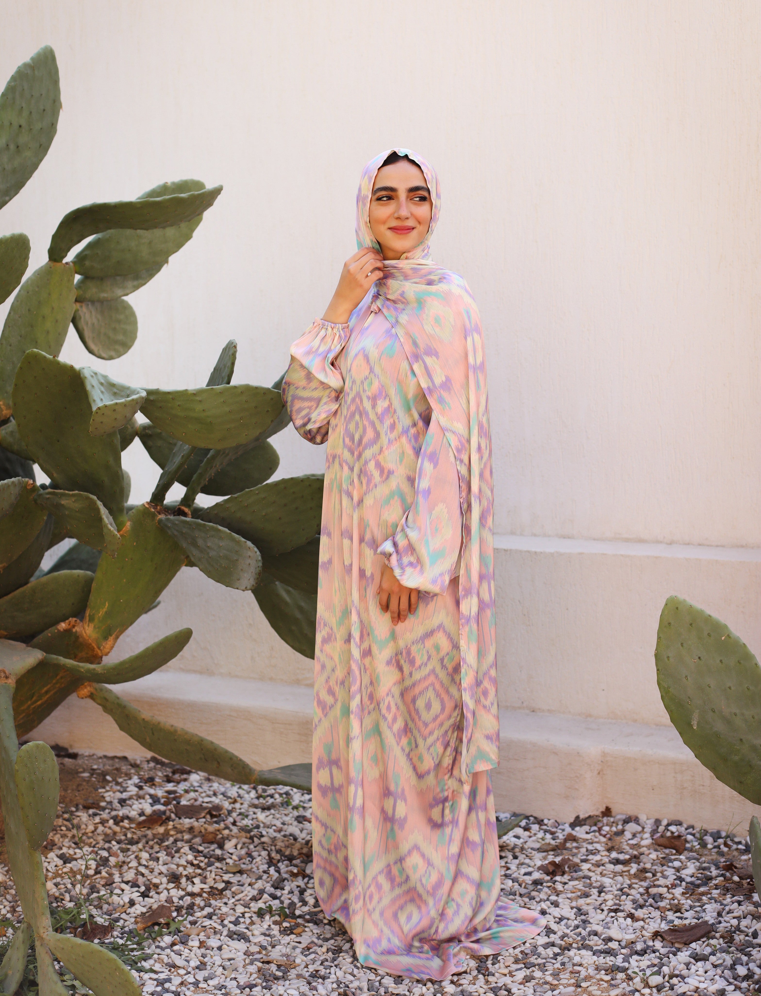 Art of Grace in Rose Prayer Dress - Aya