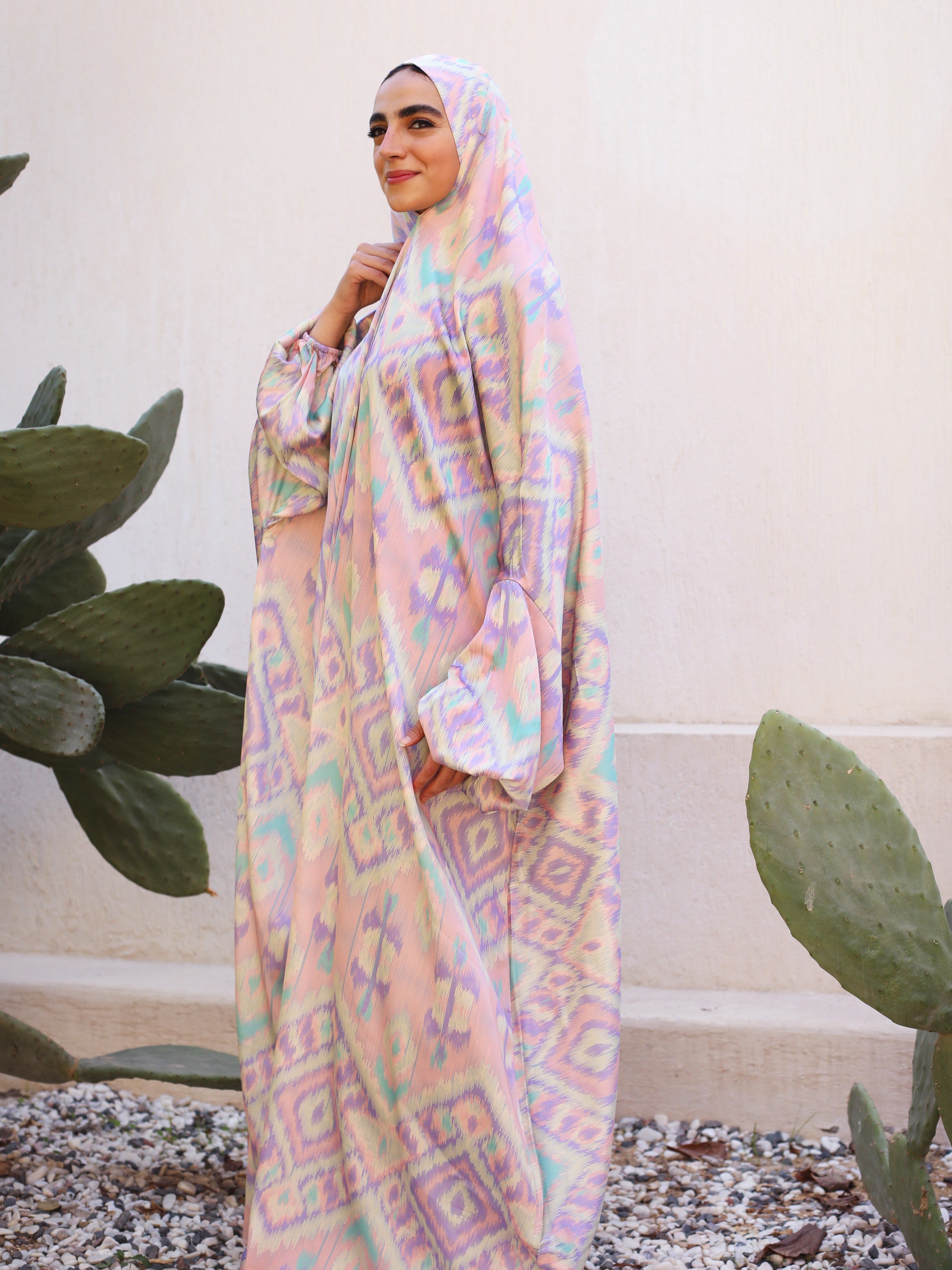 Art of Grace in Rose Khimar - Aya