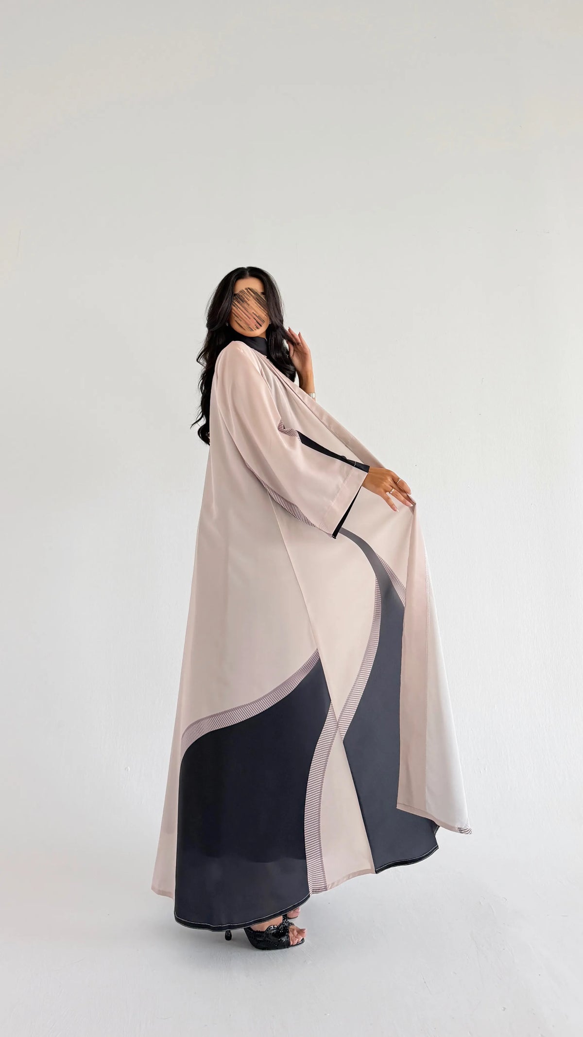 MWT1138 - عباية طباعة | Printed Abaya - Aya