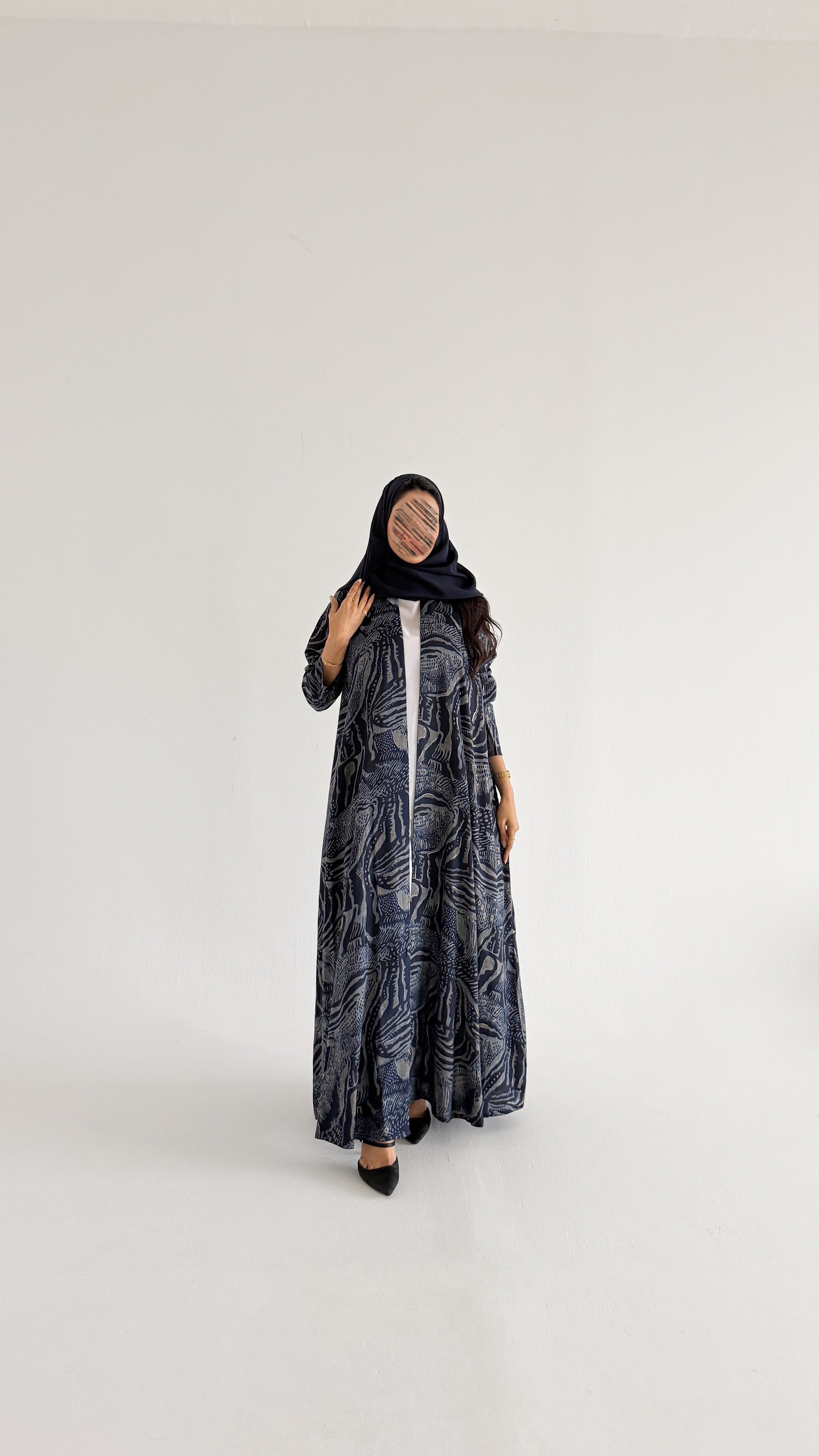 MWT2020 - عباية لنن صيفية | Summer linen abaya - Aya