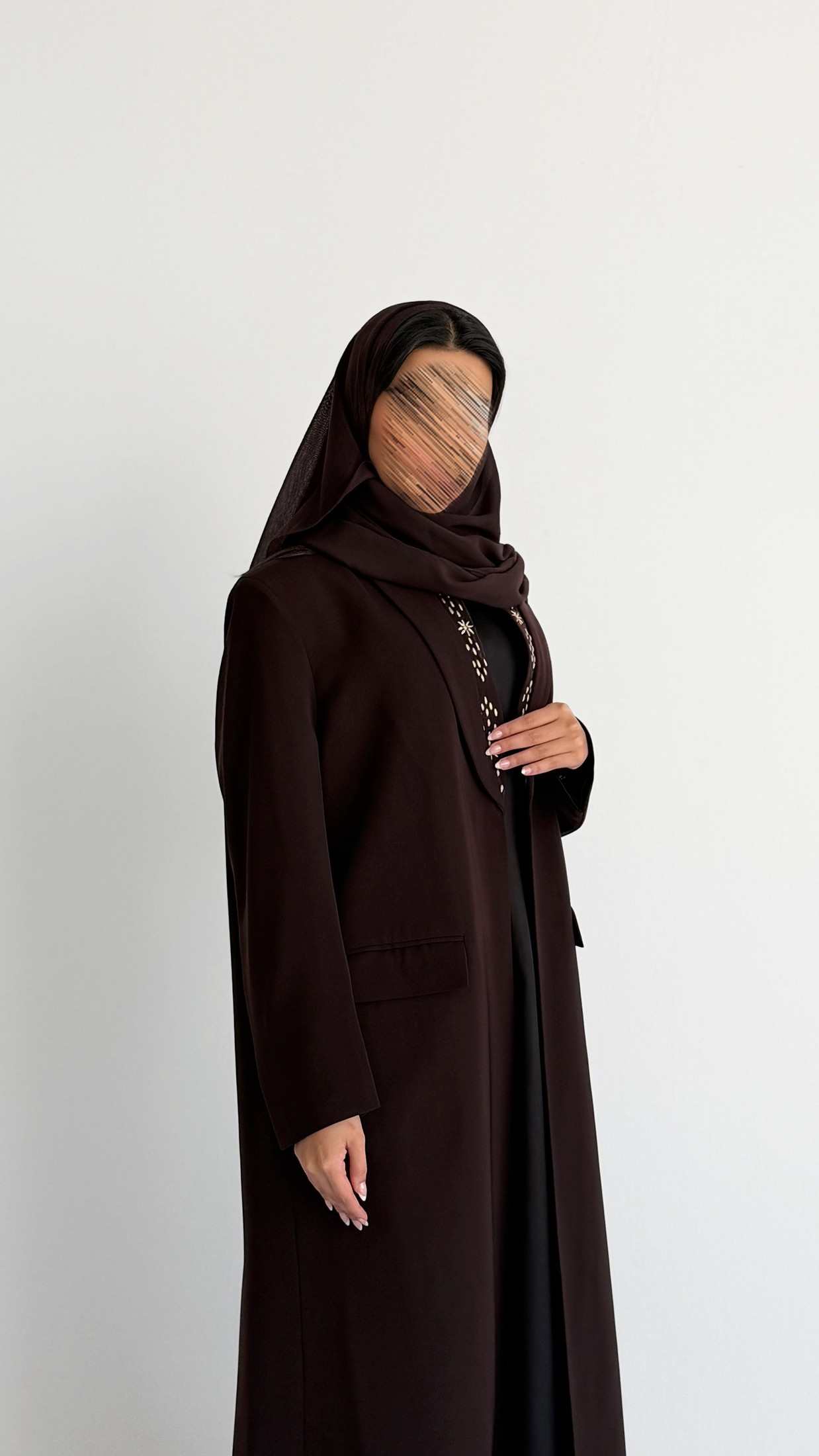 MWT1214 - عباية بليزر| Blazer Abaya - Aya
