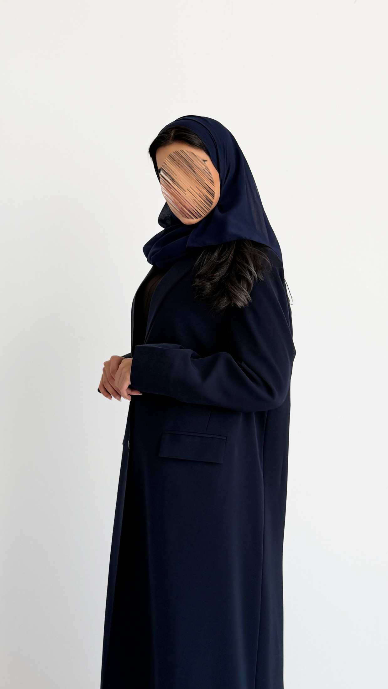 MWT1215 - عباية بليزر| Blazer Abaya - Aya