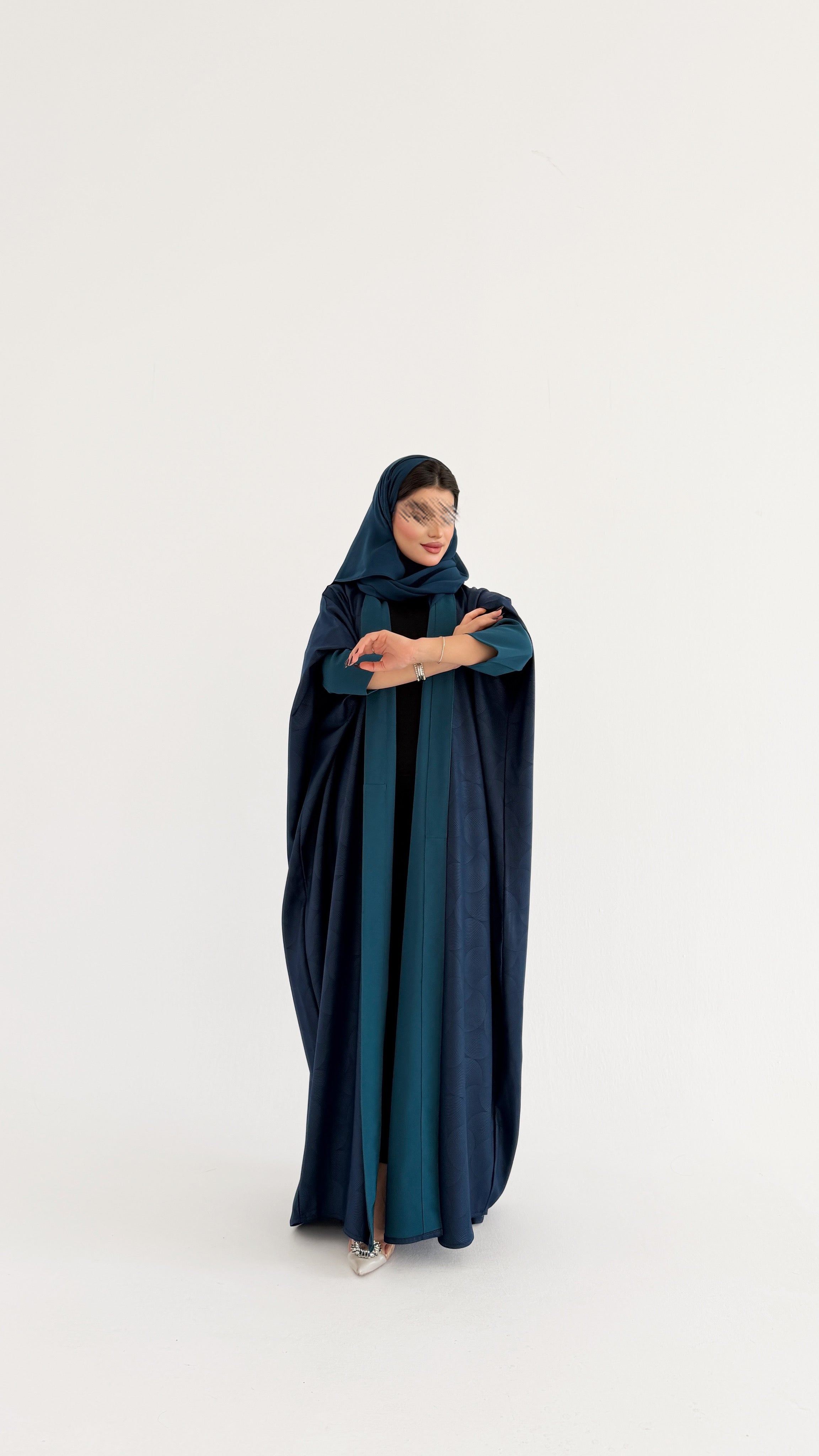 MWT1090 - عباية طباعة | Printed Abaya - Aya