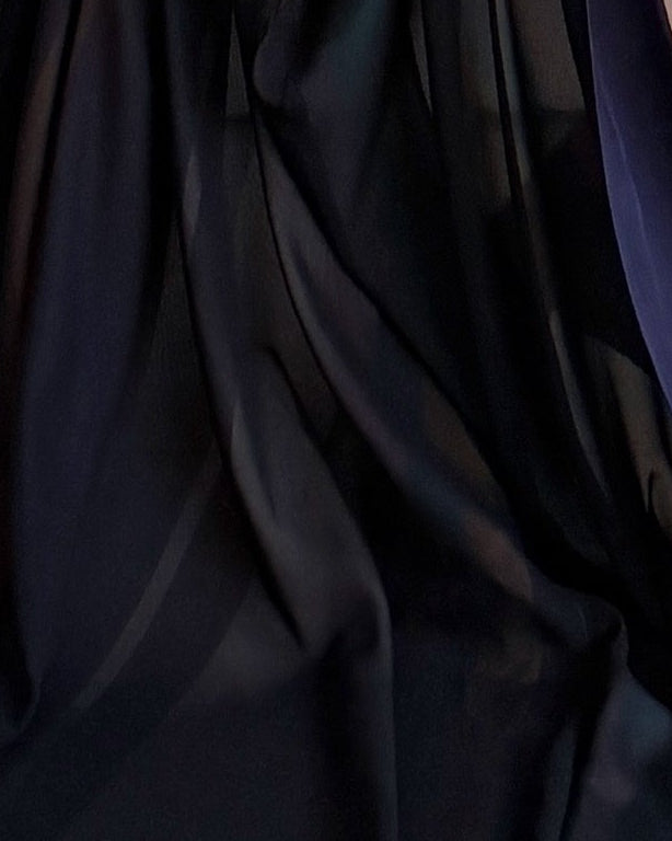 MWT1225 - Summer Printed Abaya | عباية دبل فيس صيفية طباعة