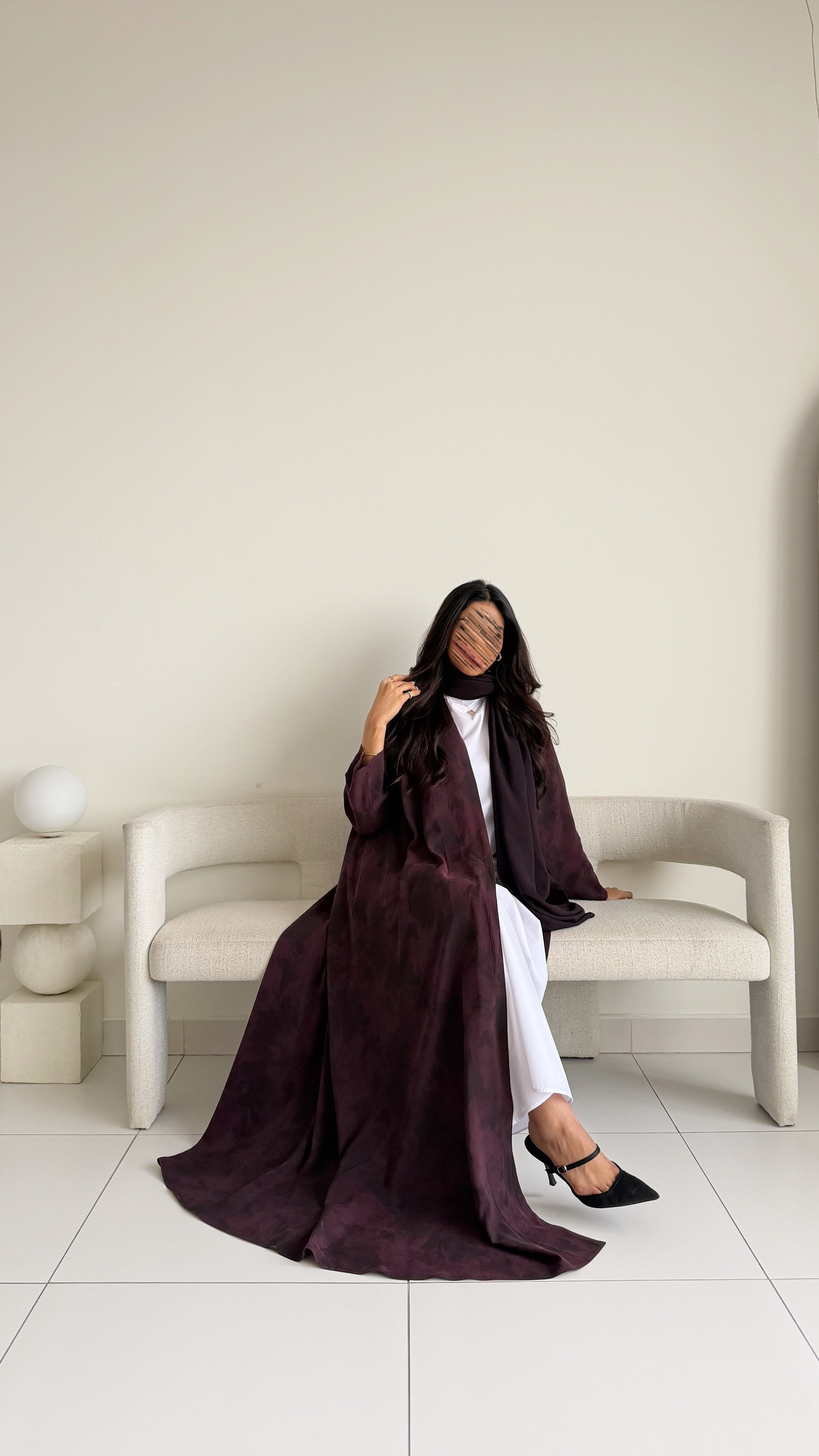 MWT2029 - عباية كريب صيفية - Aya