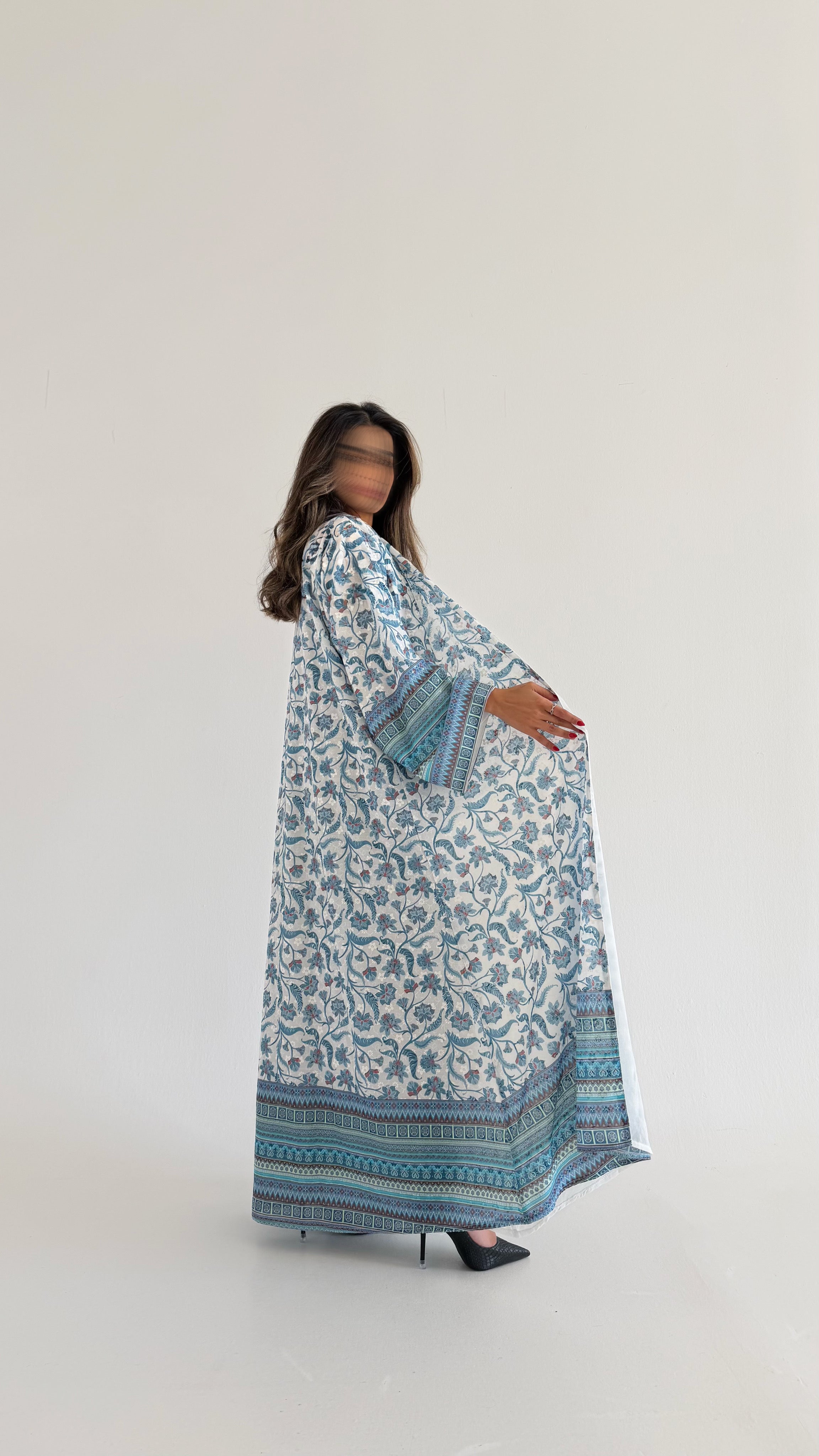 MWT567 - عباية ركامة مشجرة - Aya