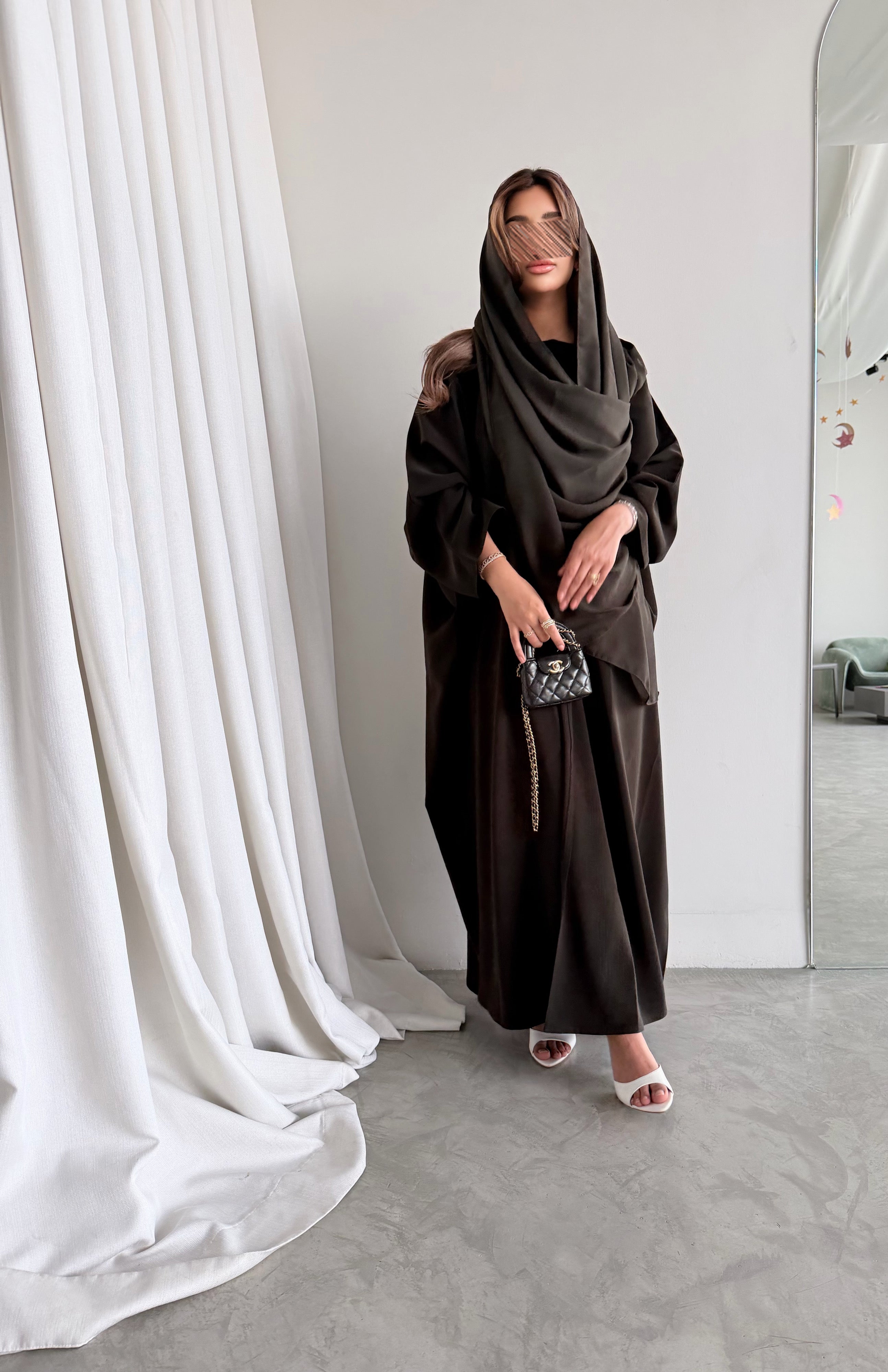 MWT5047 - كريب زيتي ساده قصة نص بشت - Aya