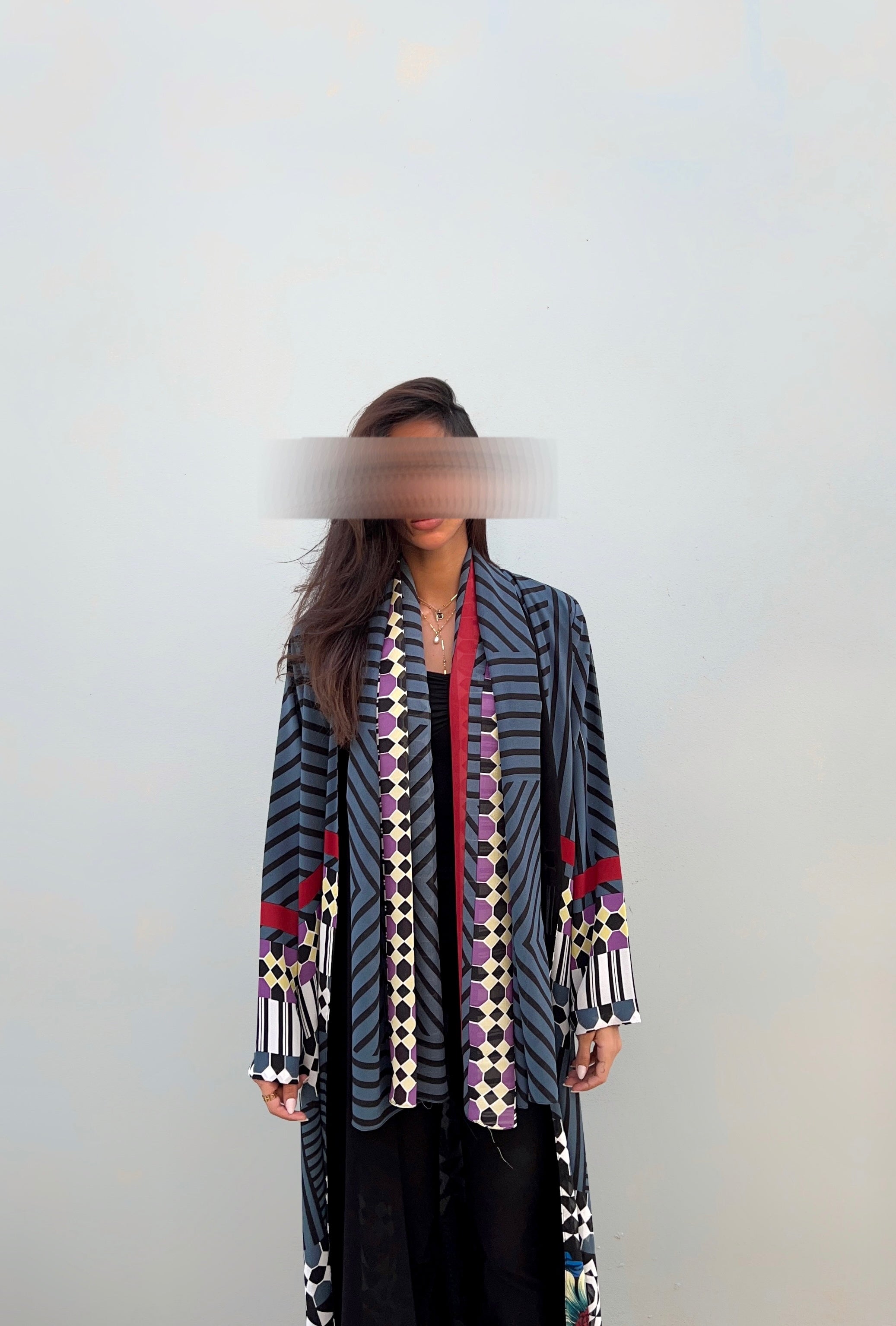 MWT459 - عباية طباعة - Aya