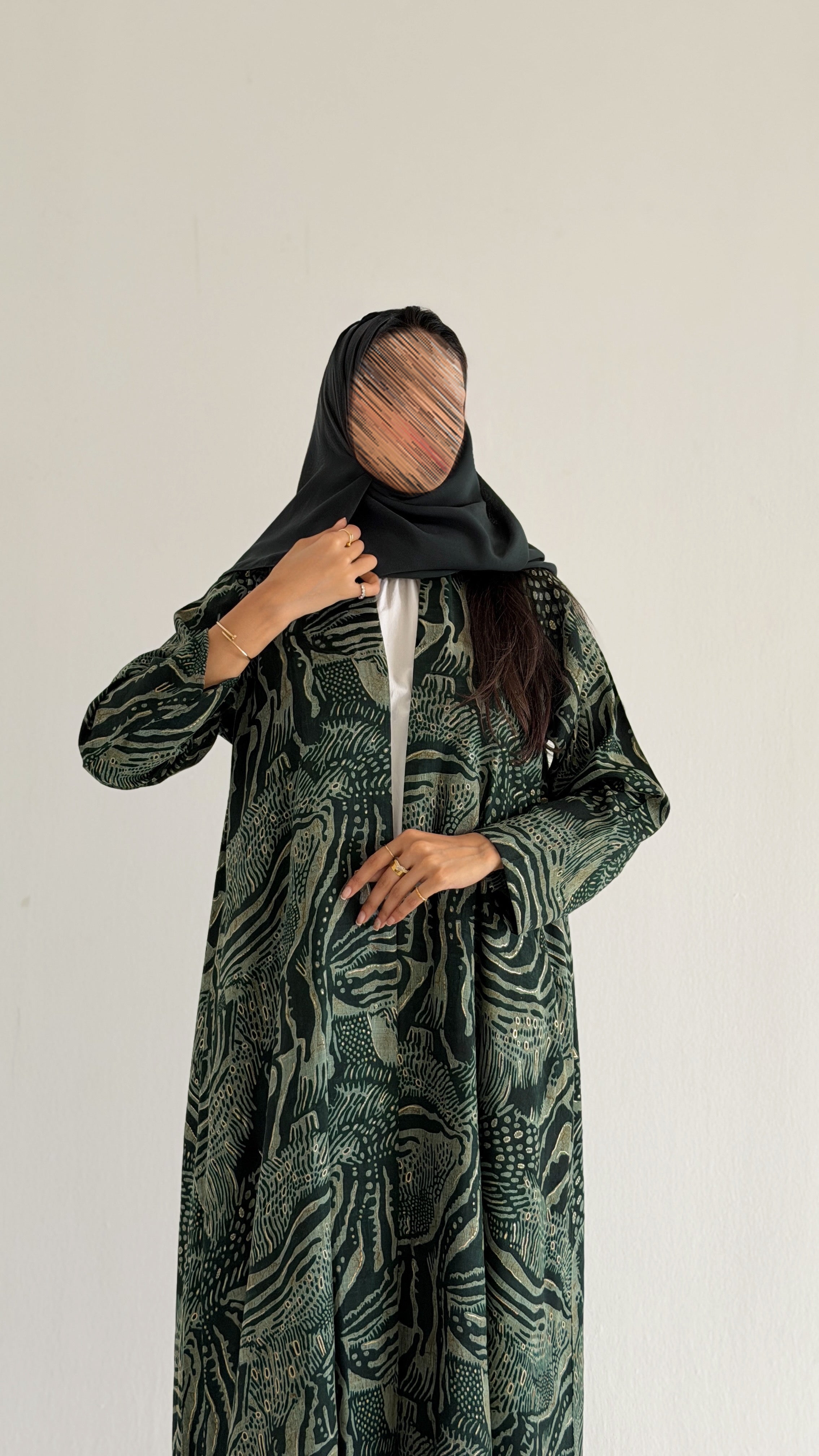 MWT2024 - عباية لنن صيفية | Summer linen abaya - Aya