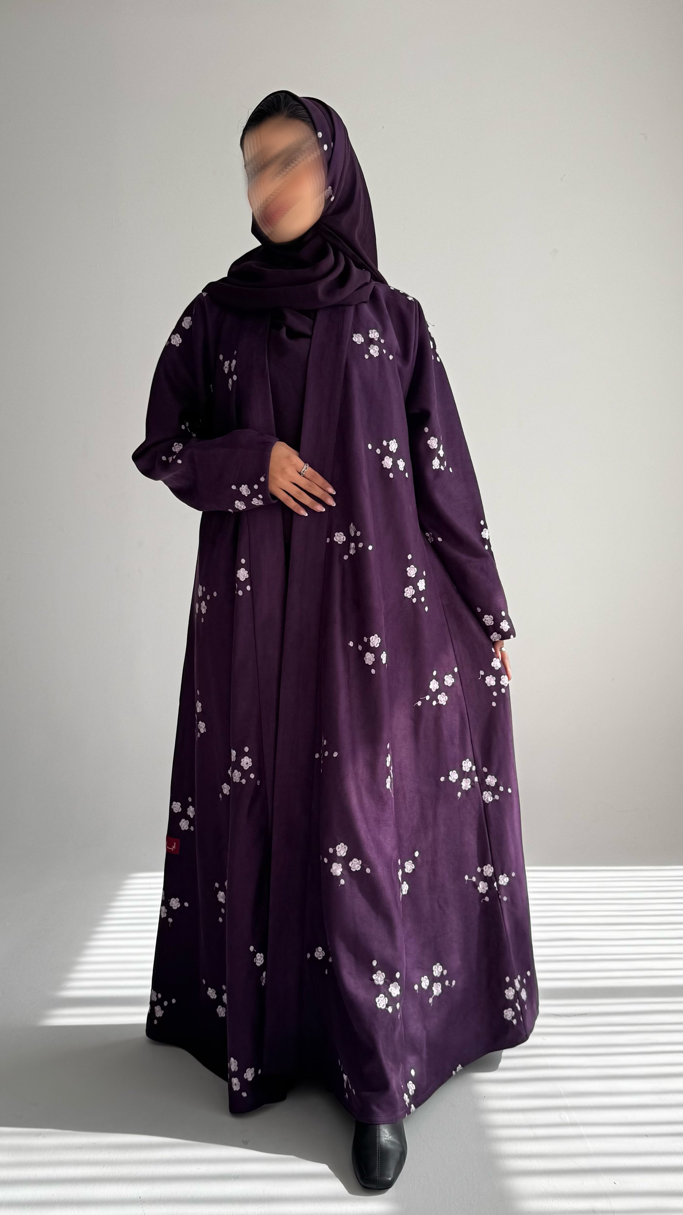 MWT691 -عباية شامواه تطريز - Aya