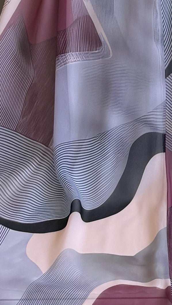 MWT2098 - Summer Printed Abaya | عباية صيفية طباعة - Aya