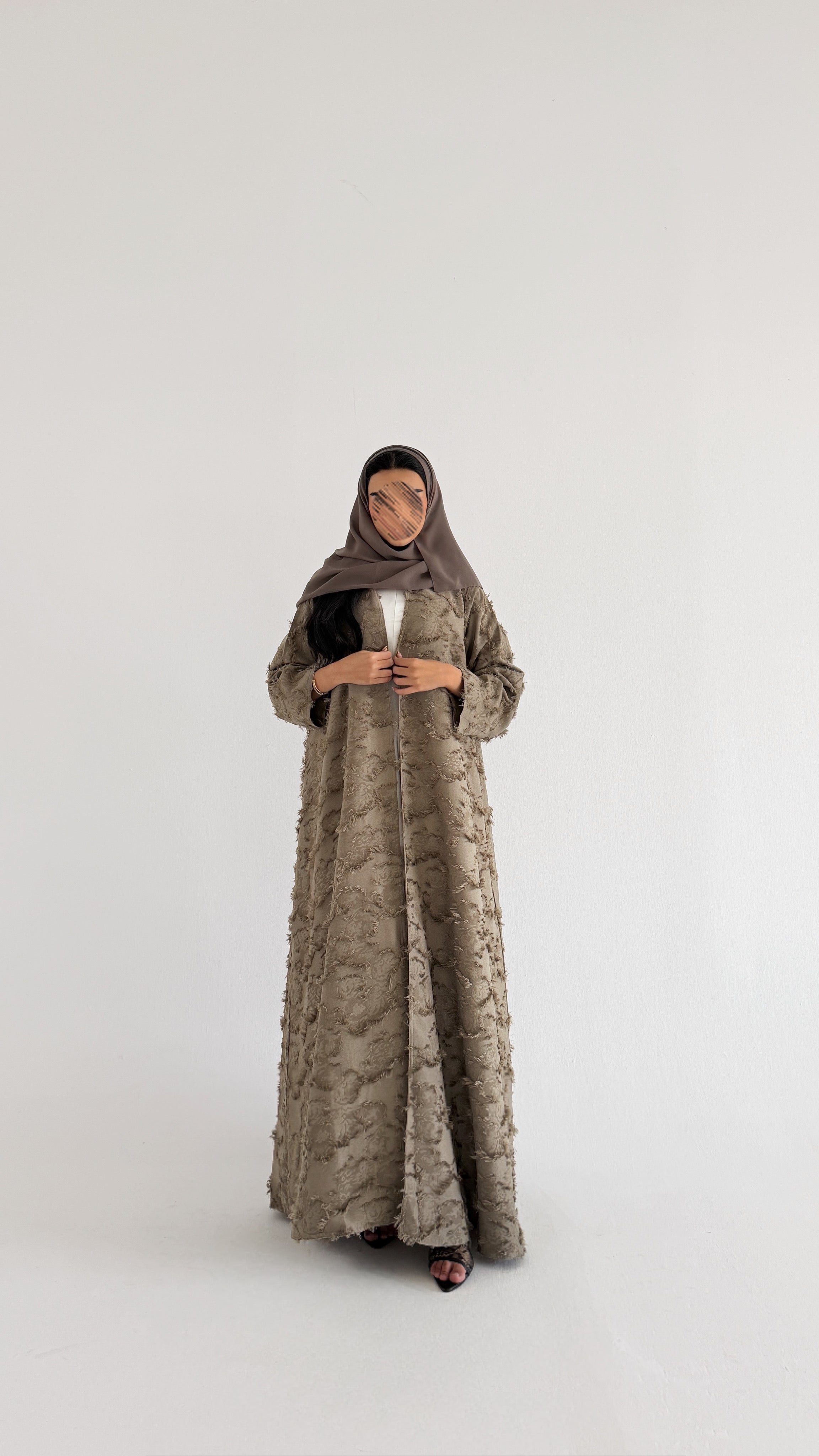 MWT5084 - قماش كريب رمادي - Aya