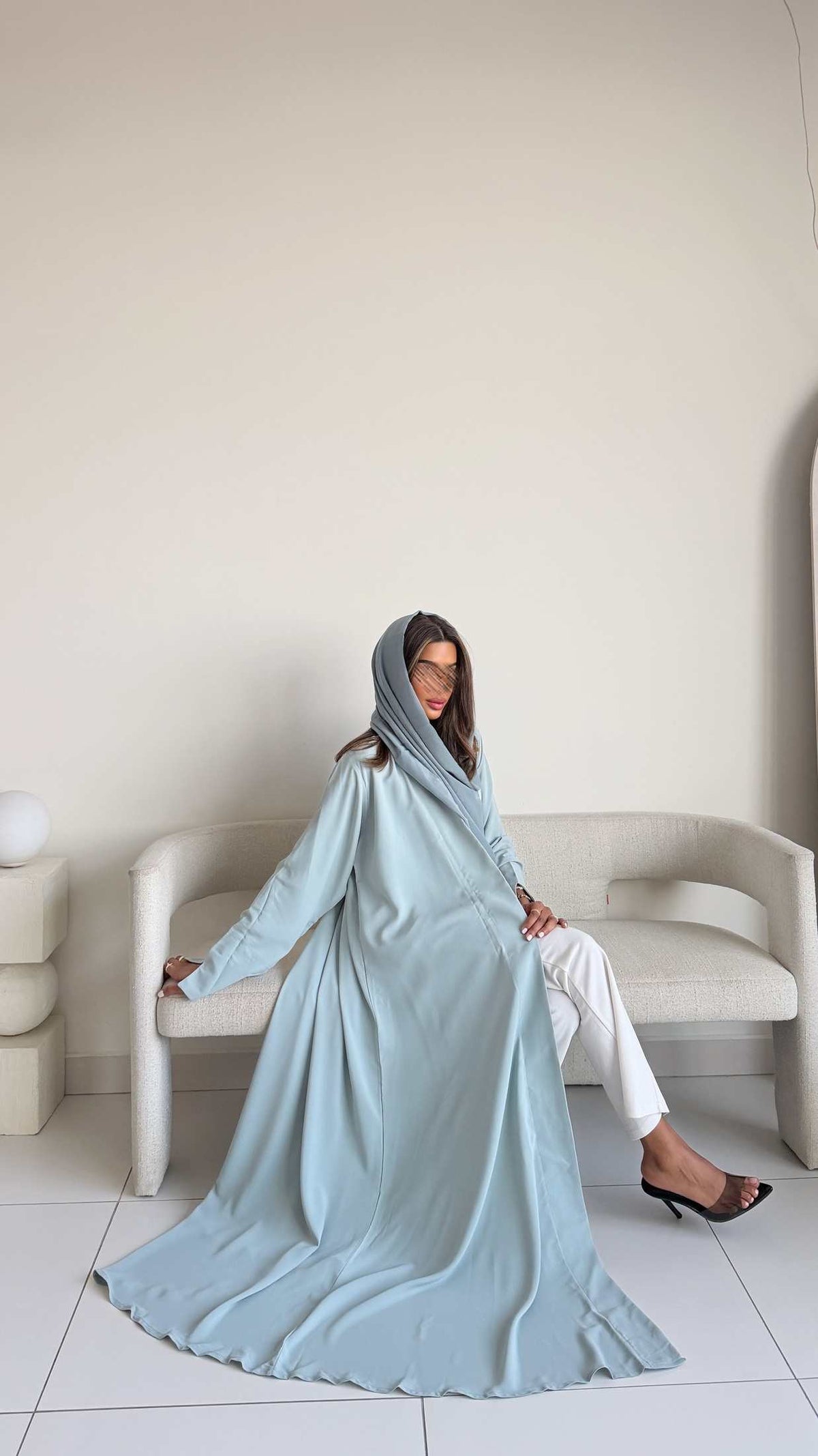 MWT1529 عباية كريب بيسك|Basic Crepe Abaya - Aya