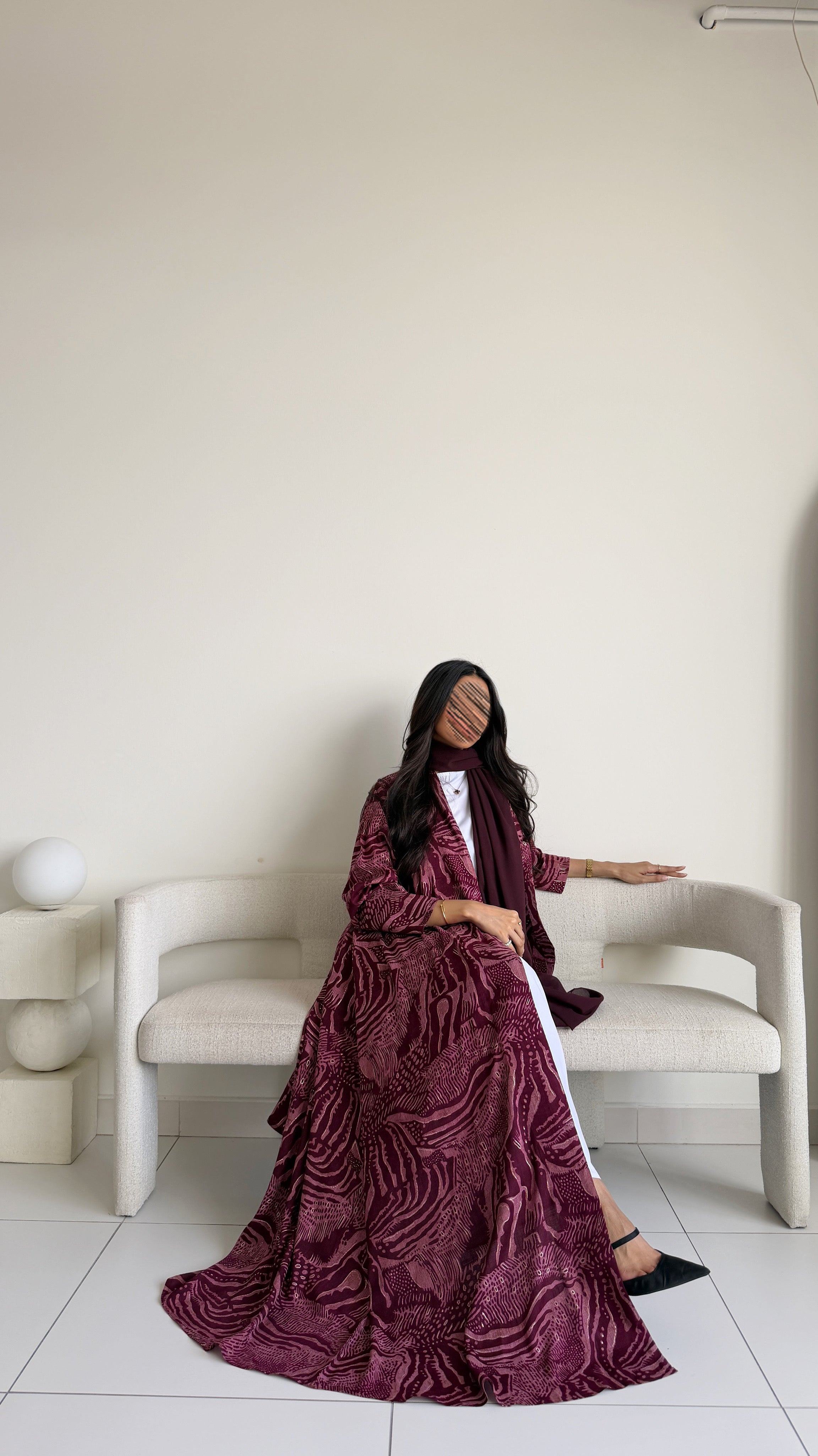 MWT2018 - عباية لنن صيفية | Summer linen abaya - Aya