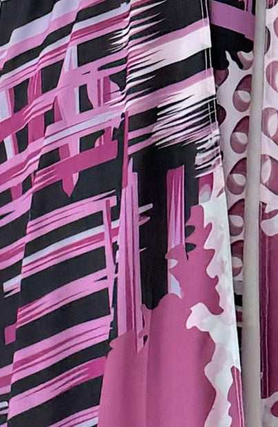Mwt1175 - عباية طباعة صيفية | Summer printed abaya - Aya