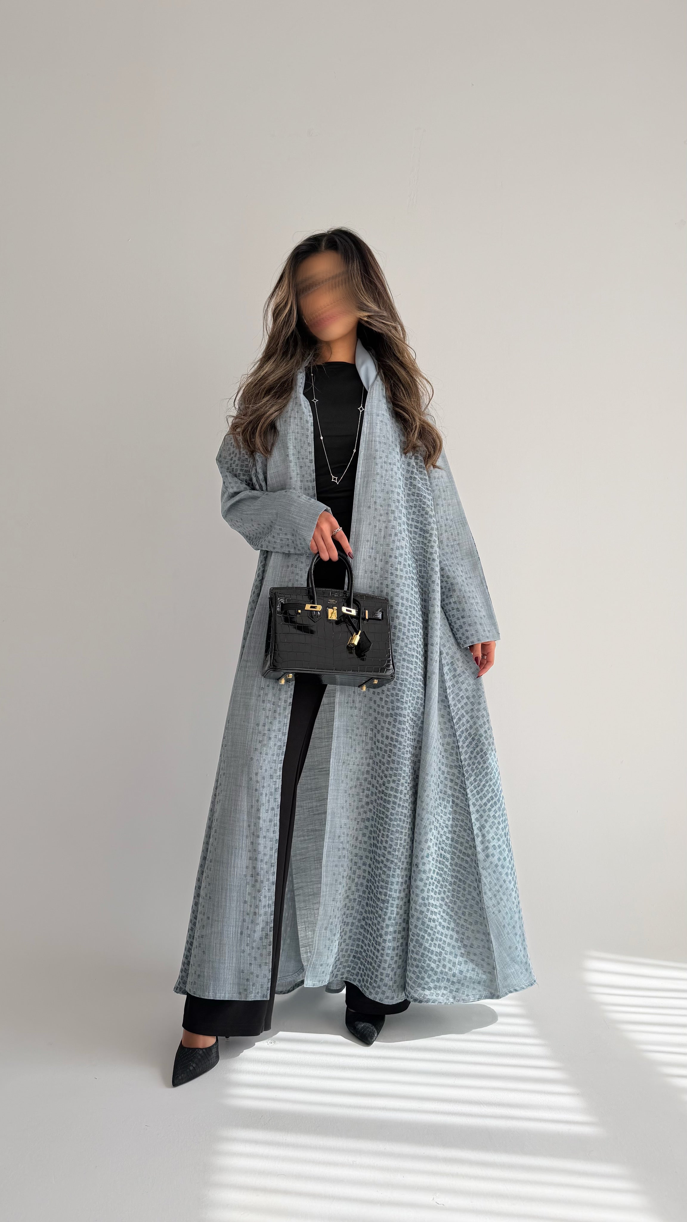 MWT718 - Tiffany linen abaya | عباية لنن - Aya