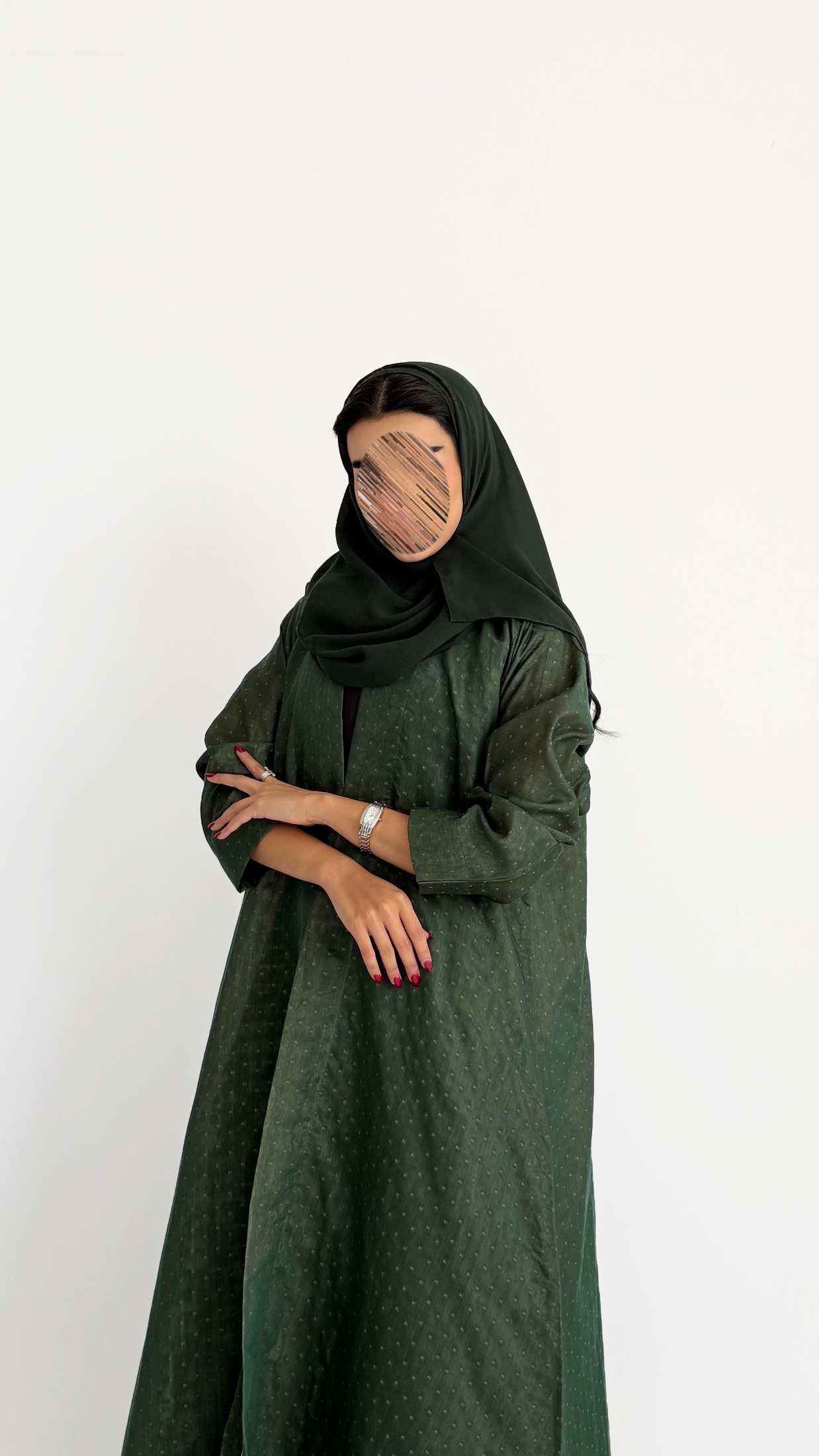 MWT768 - عباية لنن هندي - Aya