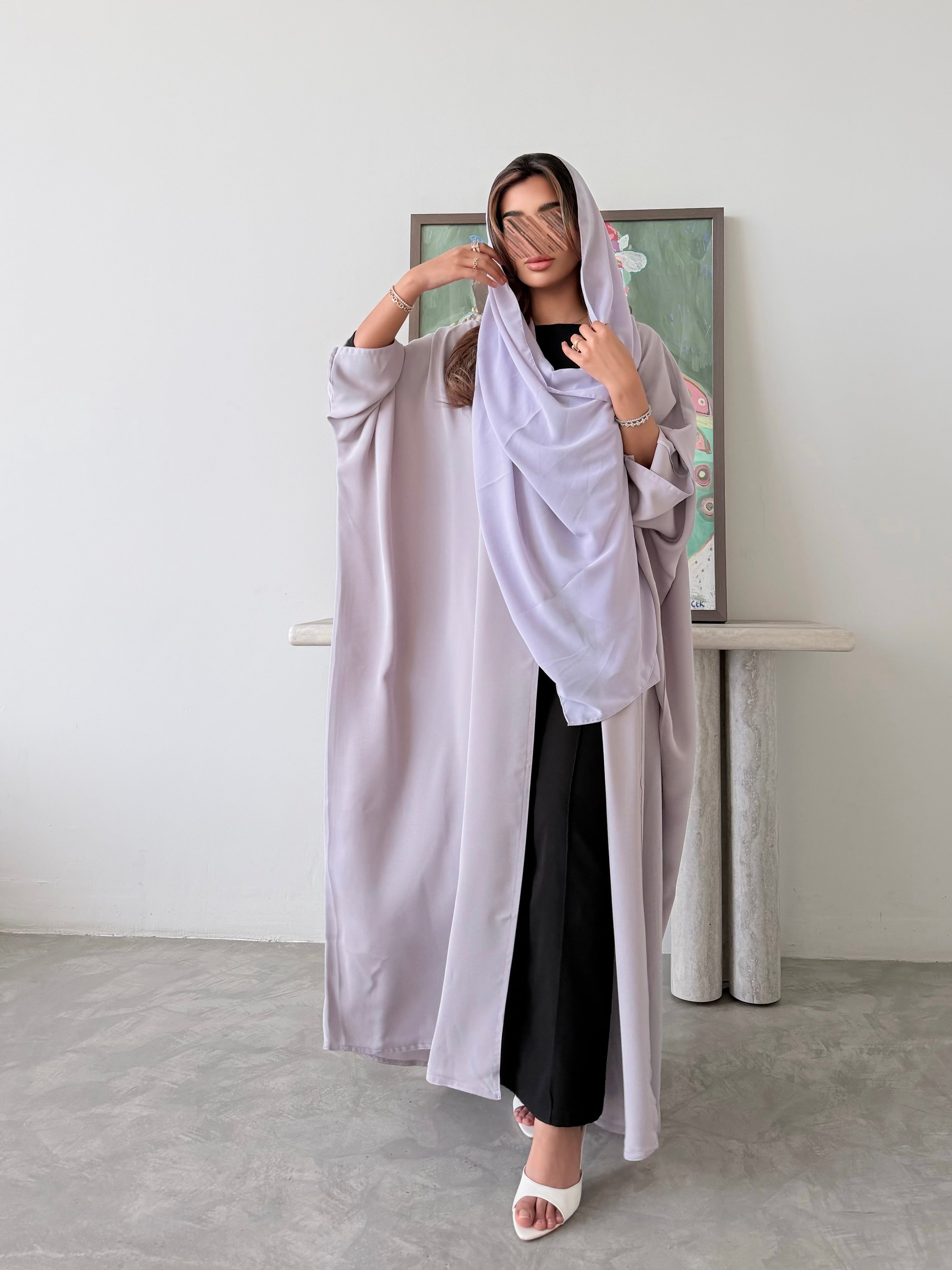 MWT5051 - كريب موف فاتح ساده قصة نص بشت - Aya