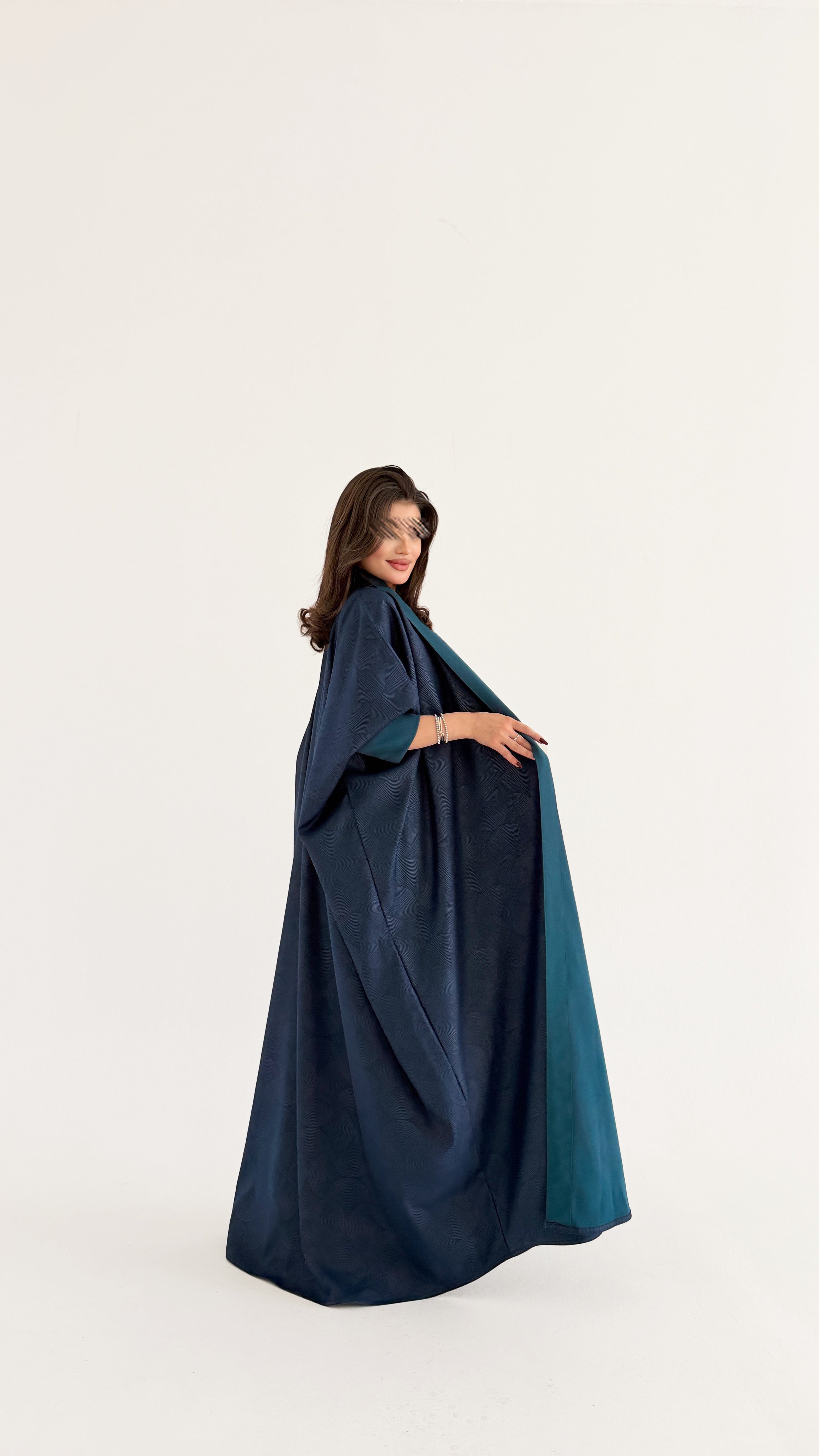 MWT1090 - عباية طباعة | Printed Abaya - Aya