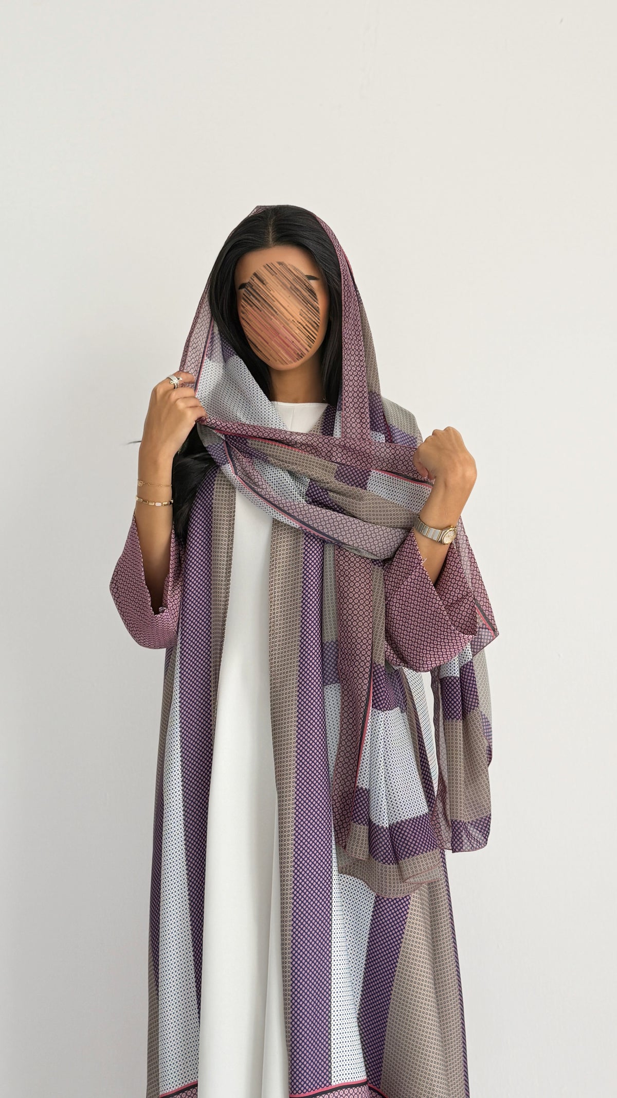 MWT1245 - Summer Printed Abaya | عباية صيفية طباعة