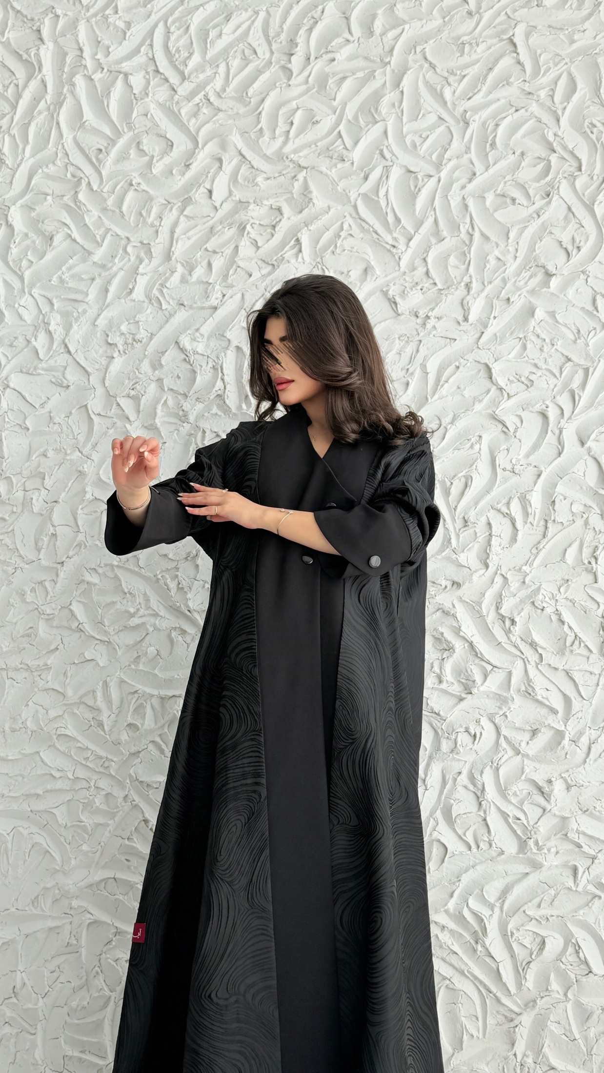 MW2062 - عباية جاكارهندي نص كلوش - Aya
