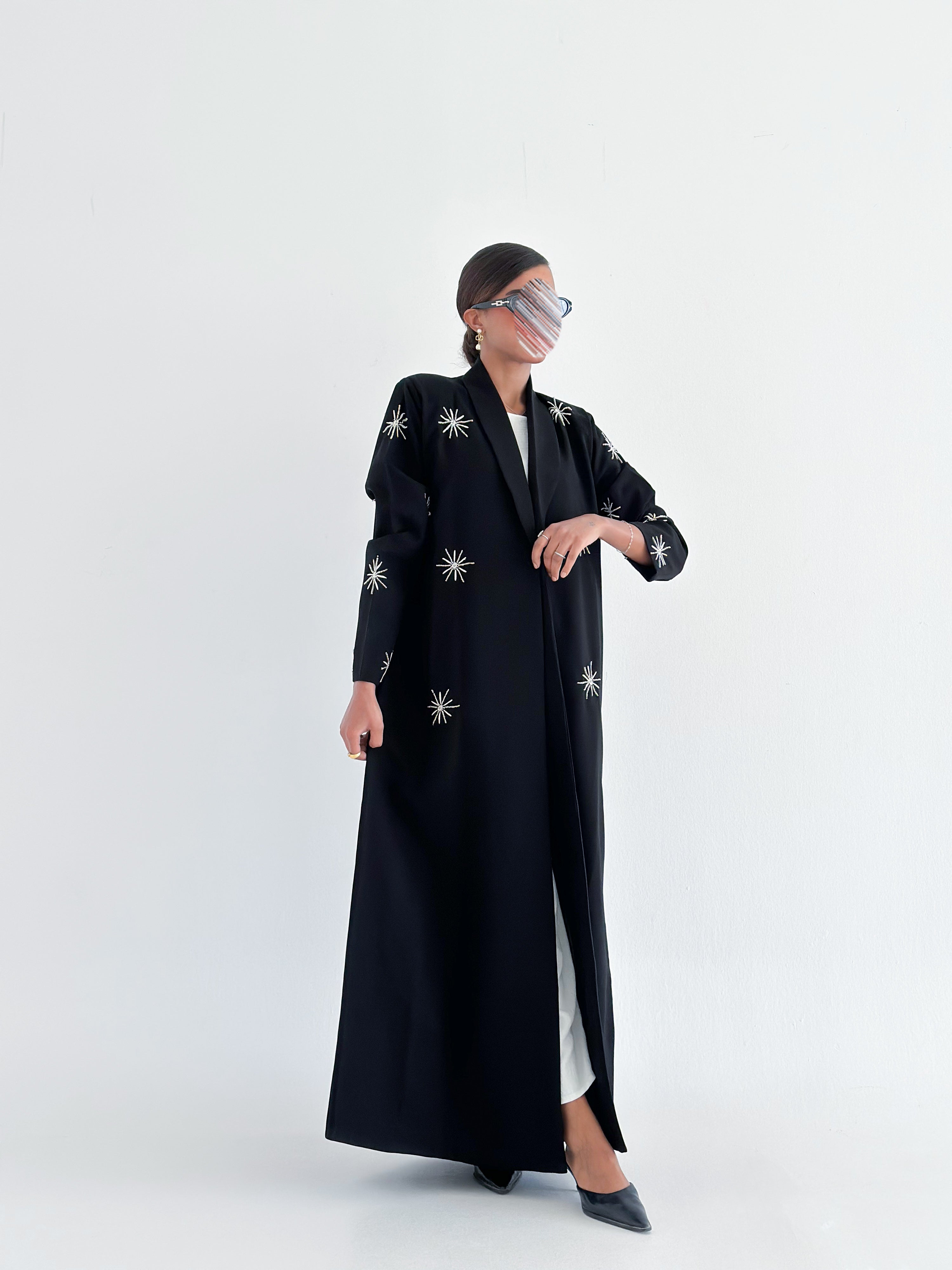 MW1269 - كتان بليزر نص كلوش - Aya