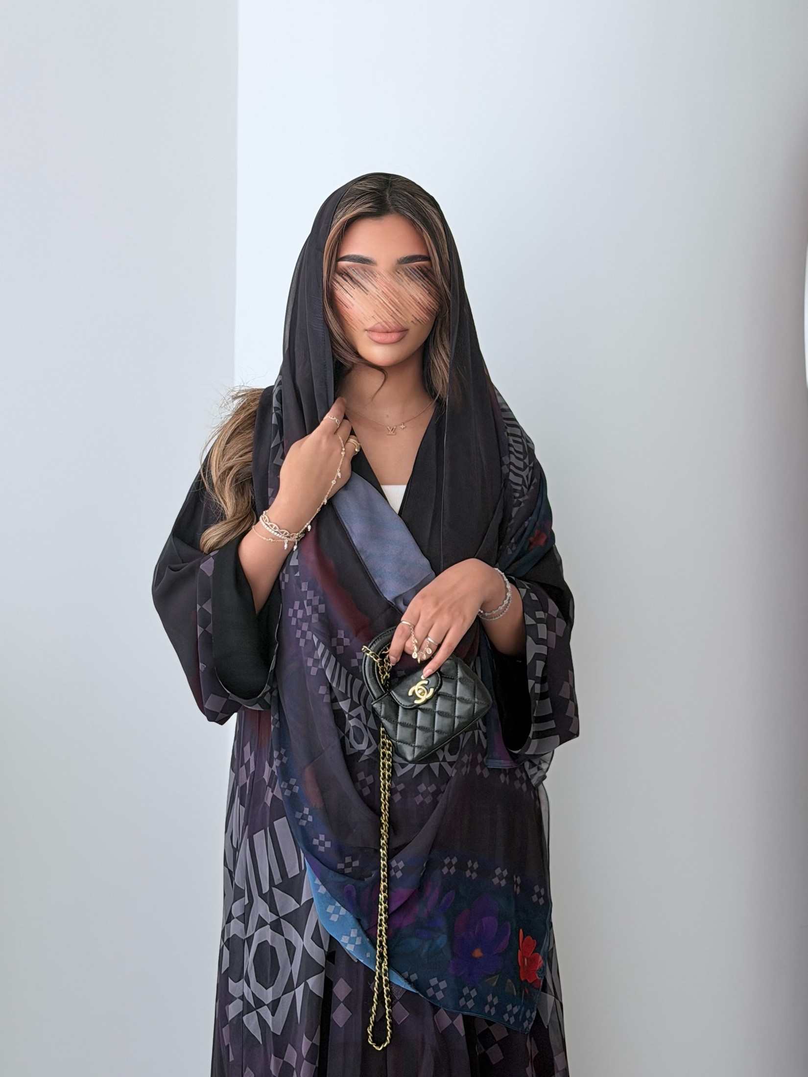 MW1540 - عباية صيفية شيفون بارد - Aya