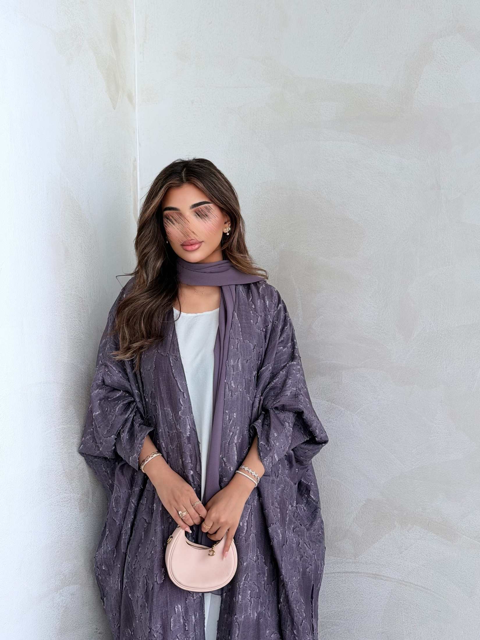 MWT2122 - عباية كريب يومية - Aya