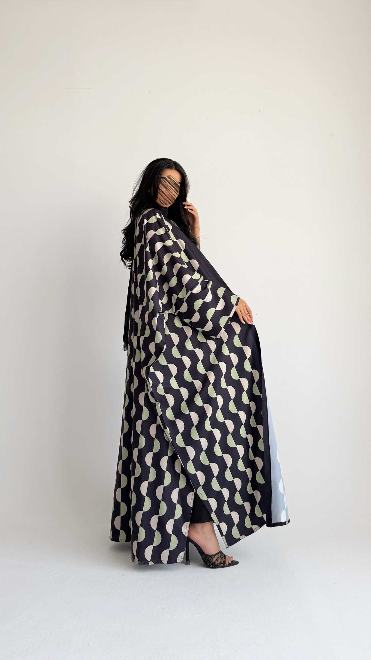 MWT2097 - Summer Printed Abaya | عباية صيفية طباعة - Aya