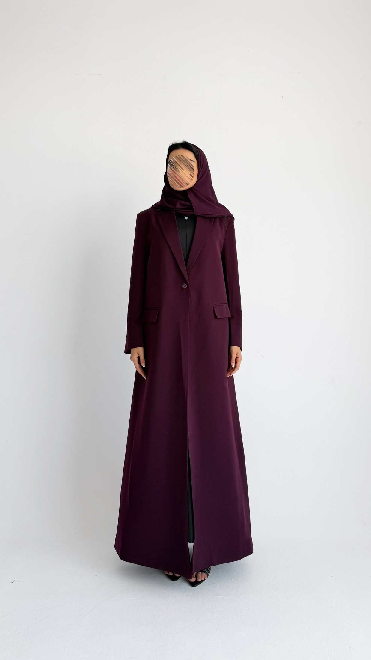 MWT1191 - عباية بليزر| Blazer Abaya - Aya
