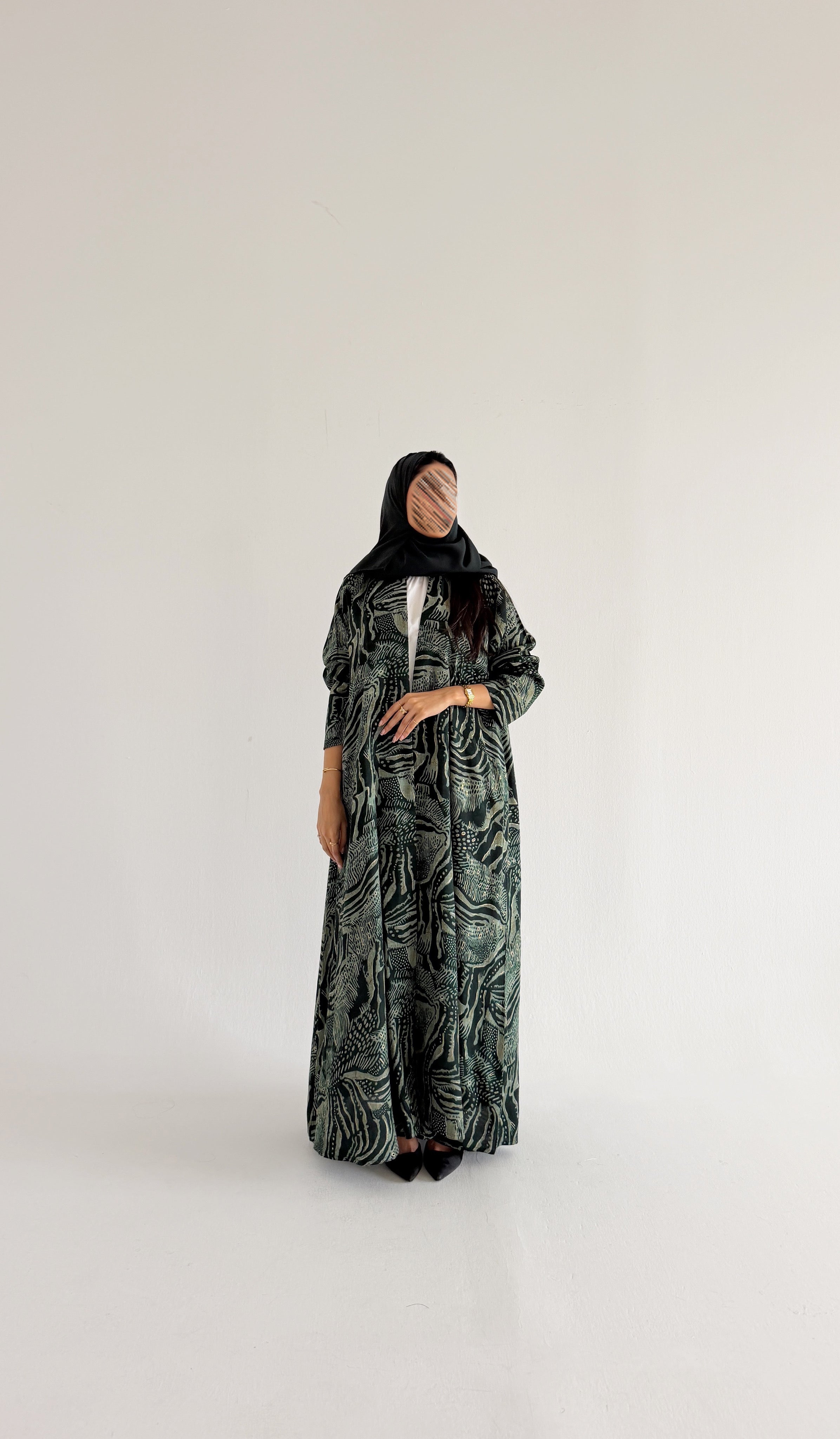 MWT2024 - عباية لنن صيفية | Summer linen abaya - Aya