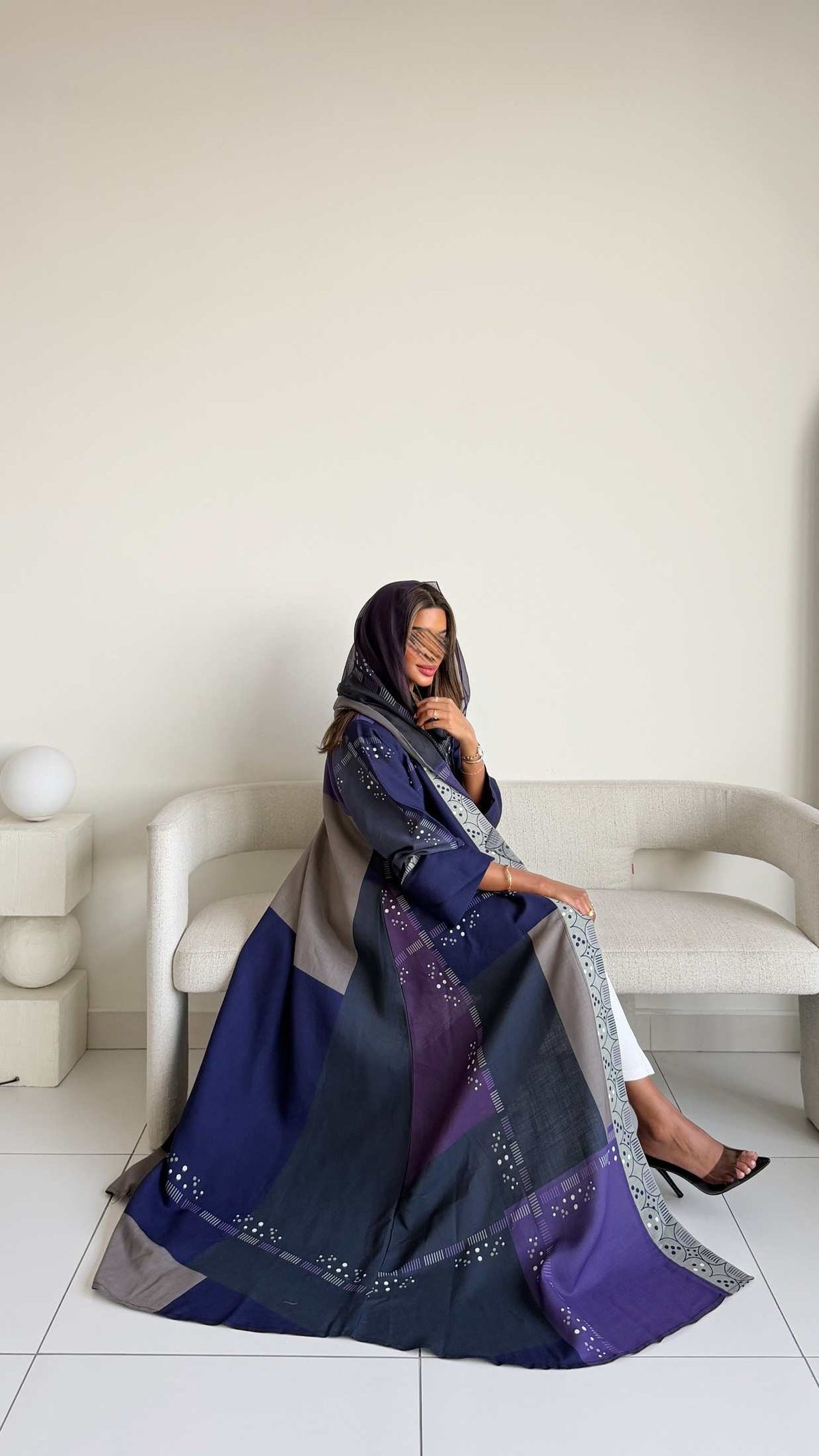 MWT1532 عباية طباعة | Printed Abaya - Aya