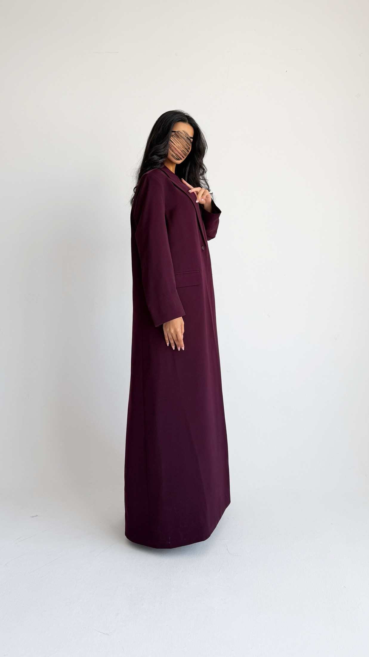 MWT1191 - عباية بليزر| Blazer Abaya - Aya