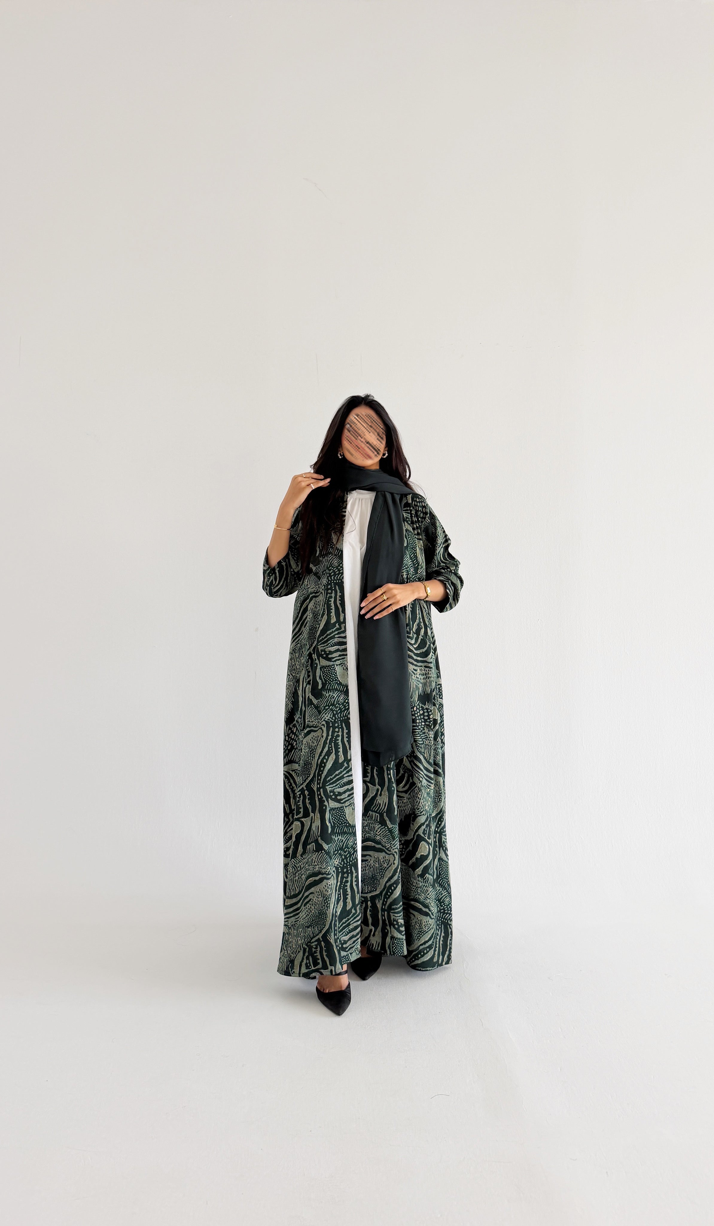 MWT2024 - عباية لنن صيفية | Summer linen abaya - Aya