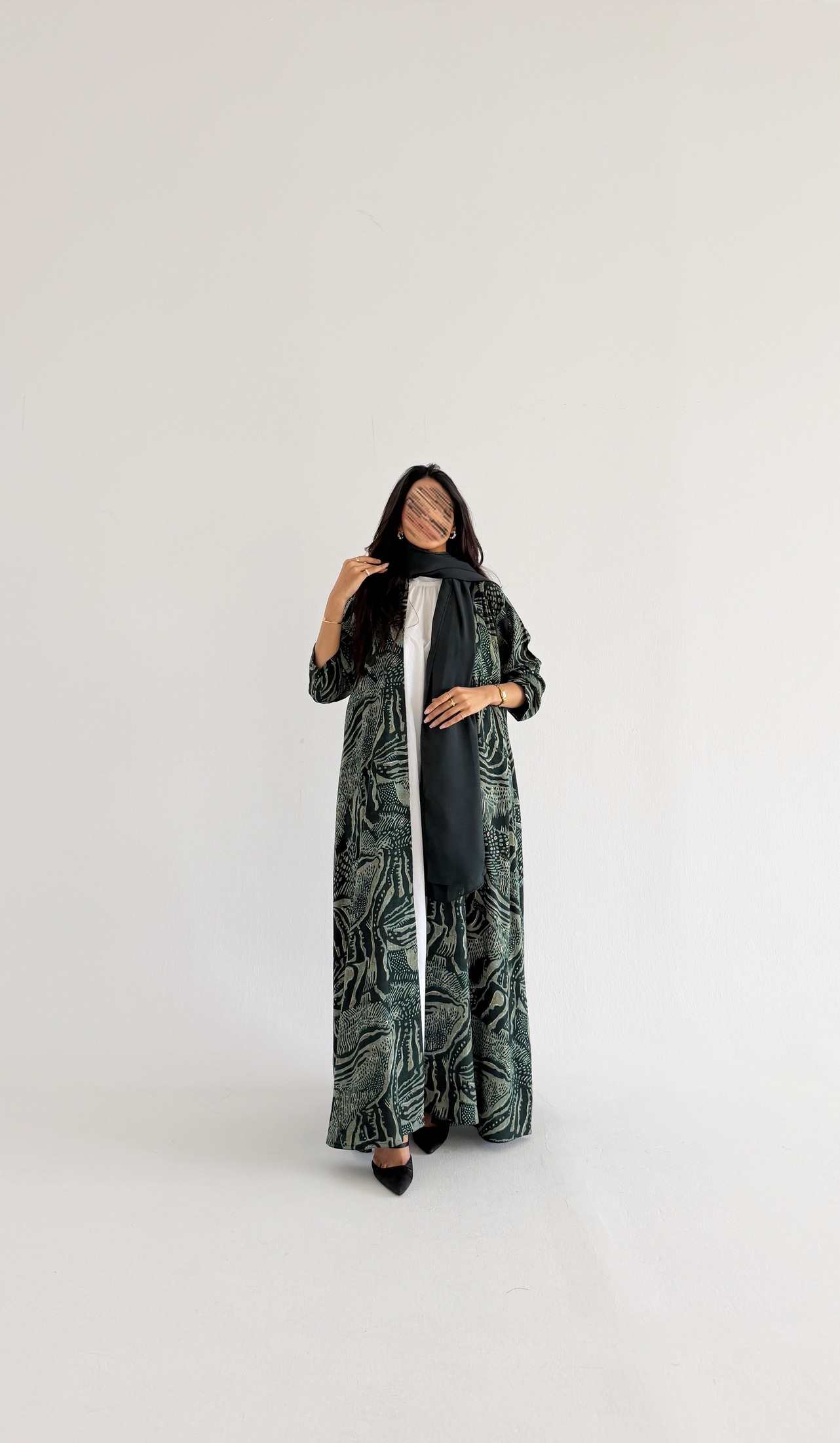 MWT2024 - عباية لنن صيفية | Summer linen abaya - Aya