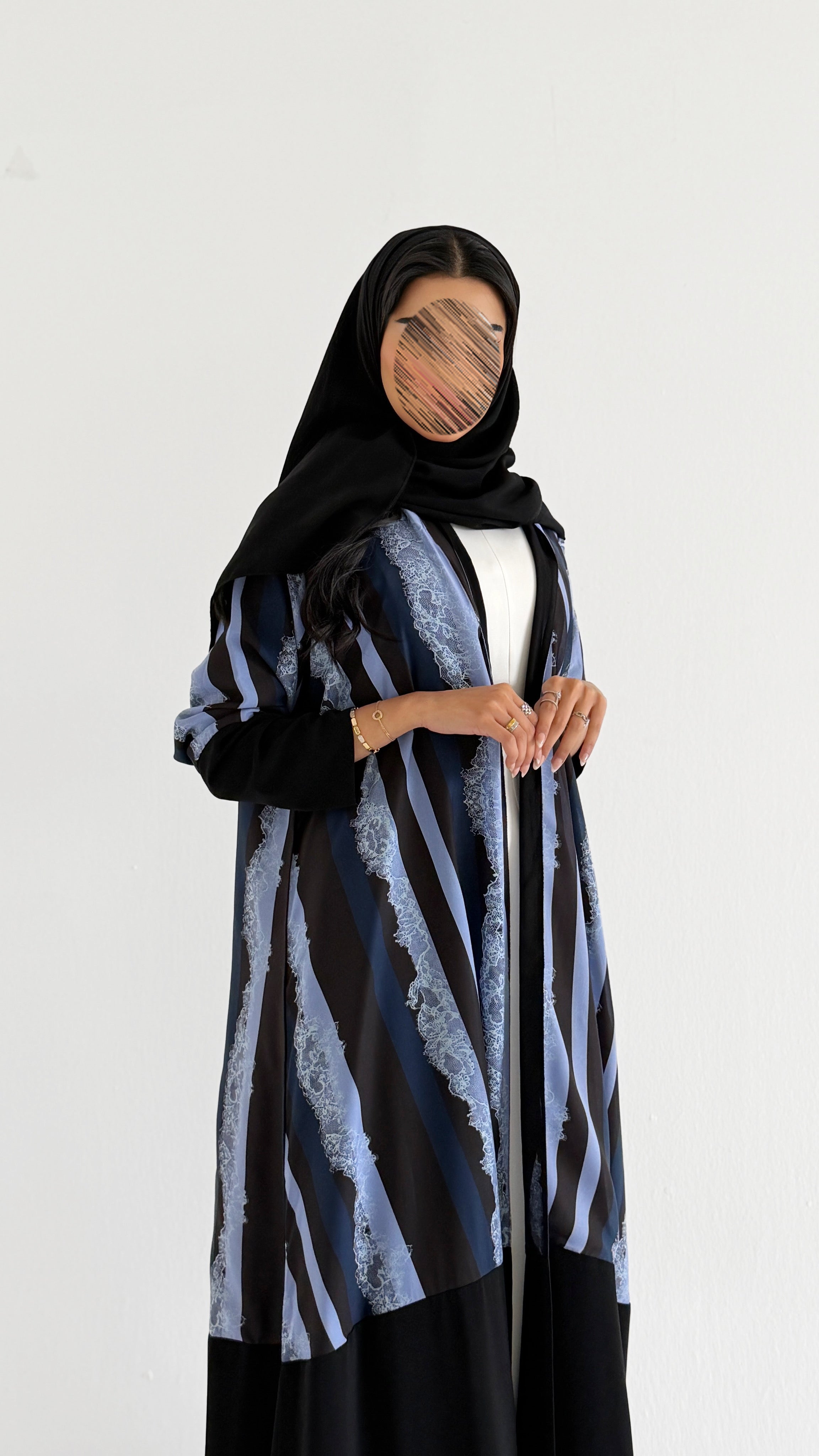 MWT1549 عباية طباعة | Printed Abaya