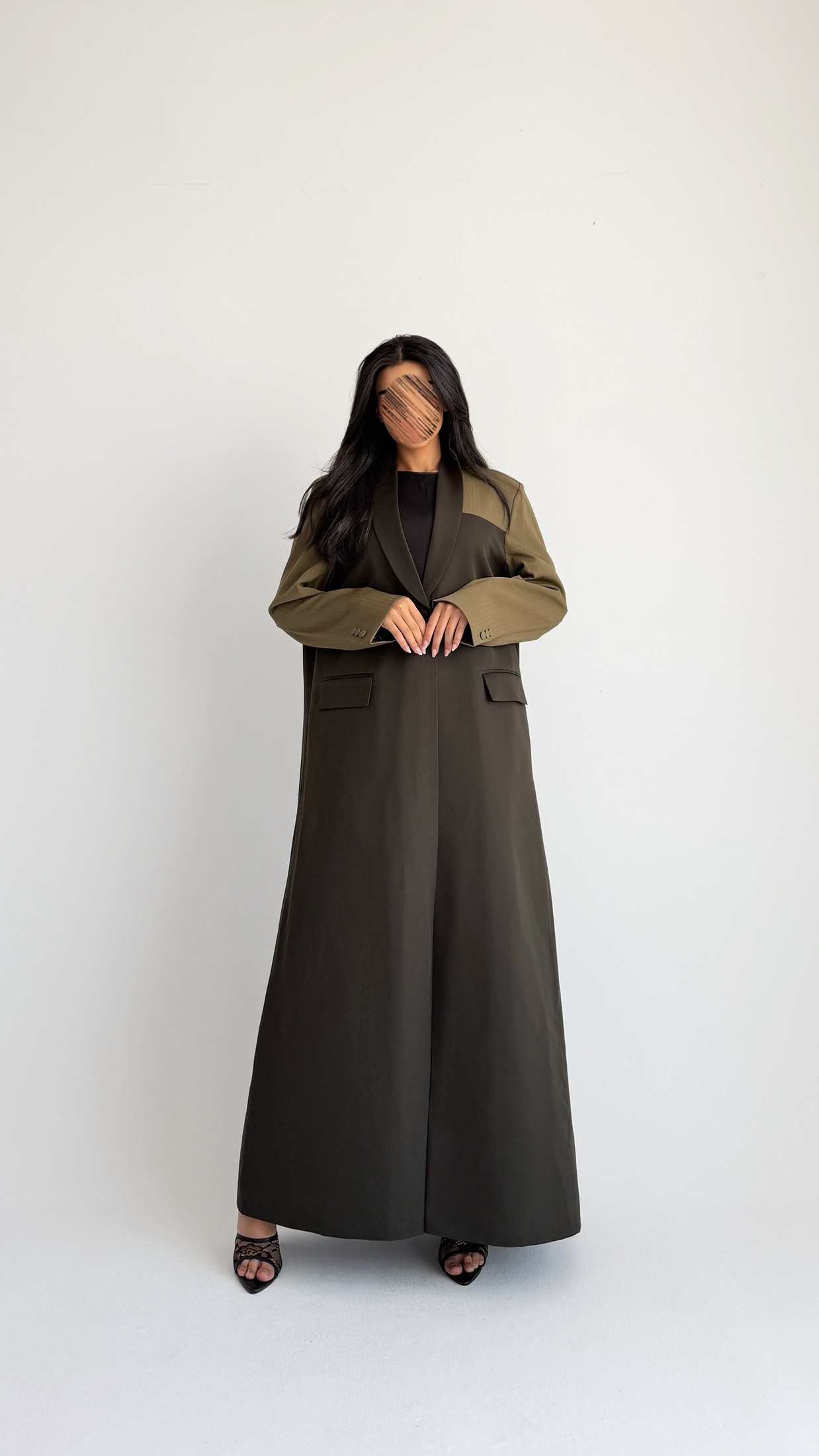 MWT1216 - عباية بليزر| Blazer Abaya - Aya