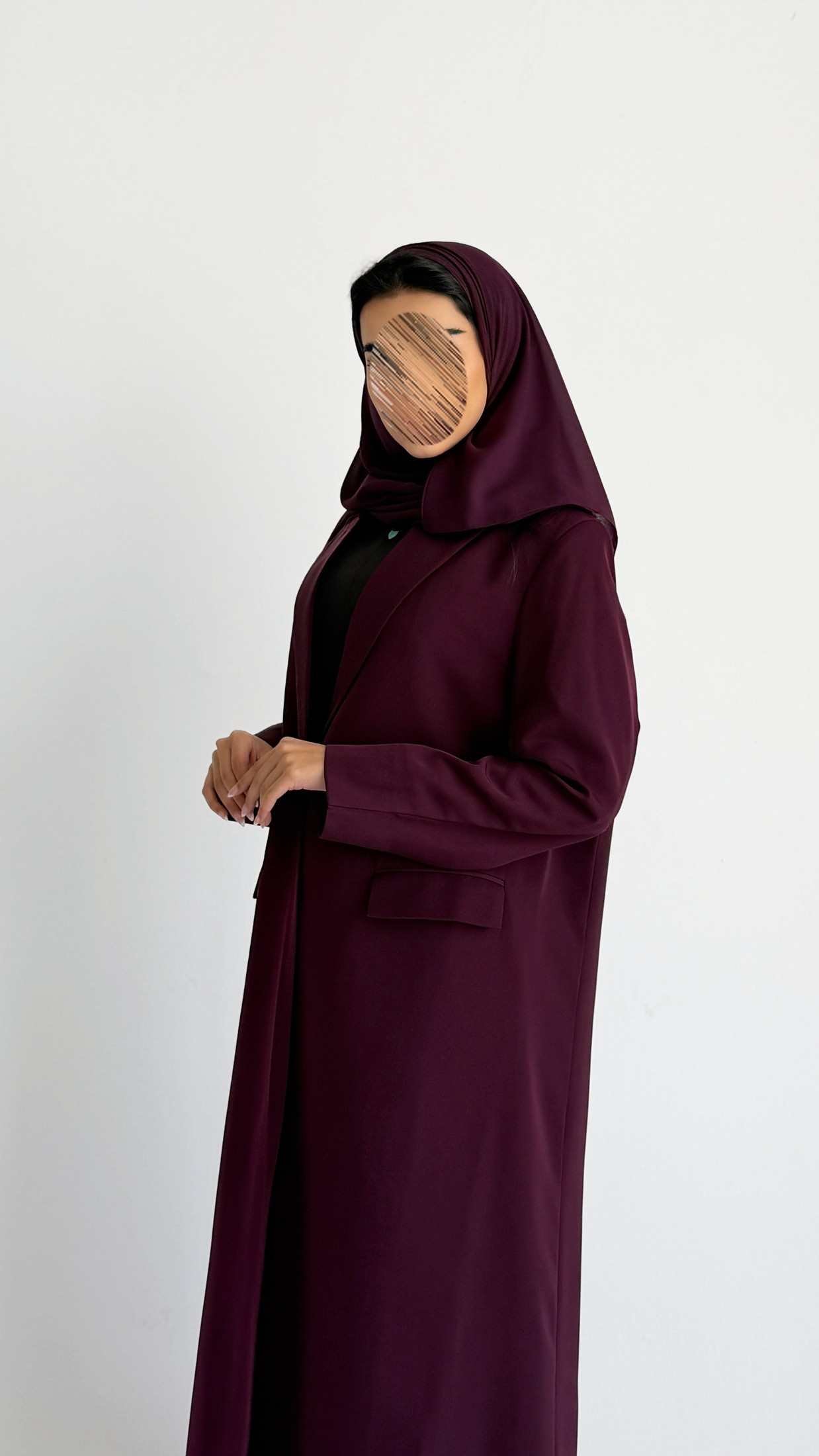 MWT1191 - عباية بليزر| Blazer Abaya - Aya
